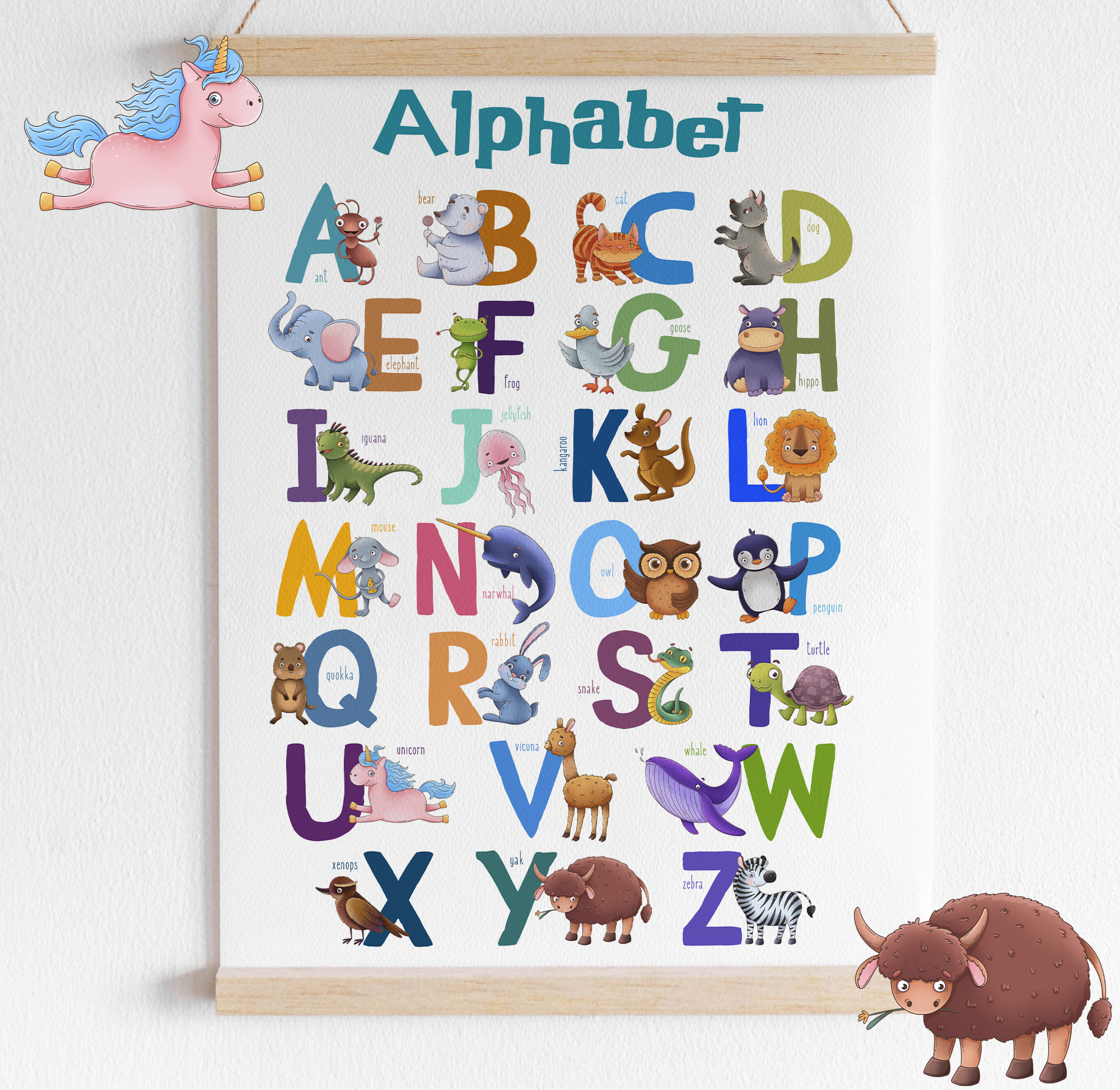 Алфавит для детей на английском языке — Изображение №6 — Иллюстрация на Dprofile