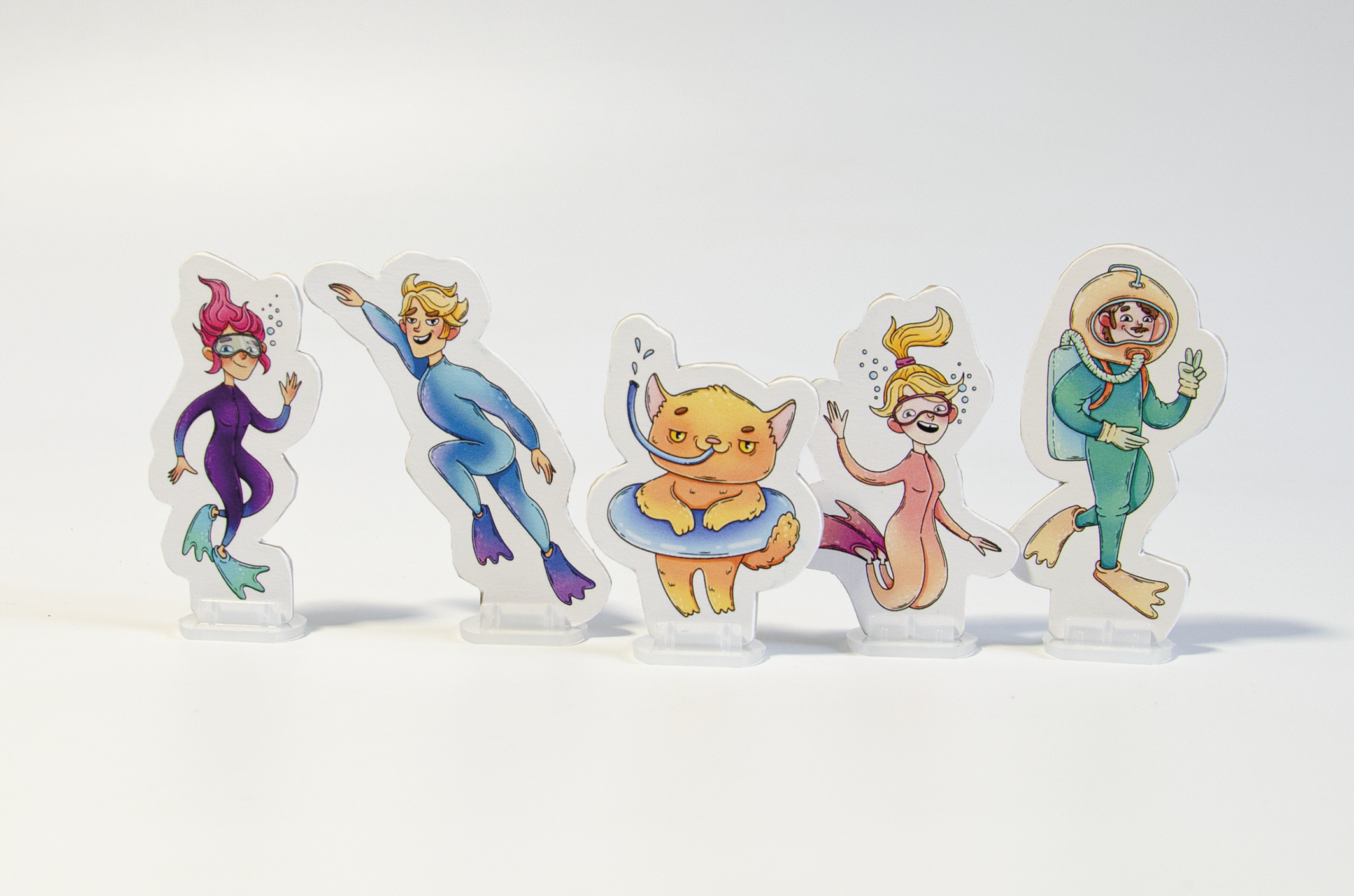 Настольная игра «Морская ходилка. Полное погружение» — Изображение №20 — Иллюстрация на Dprofile