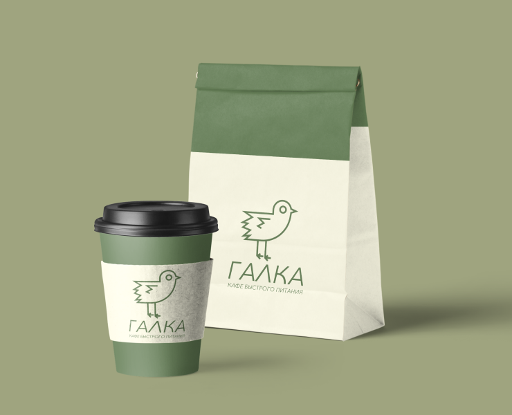 Fast food café — Брендинг, Графика на Dprofile