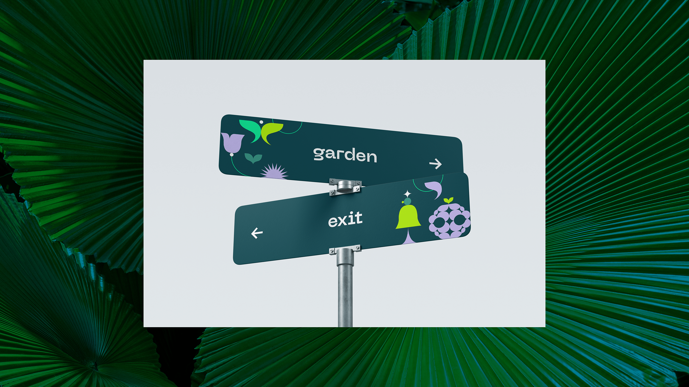 Main botanical garden — Изображение №2 — Брендинг, Иллюстрация, 3D на Dprofile