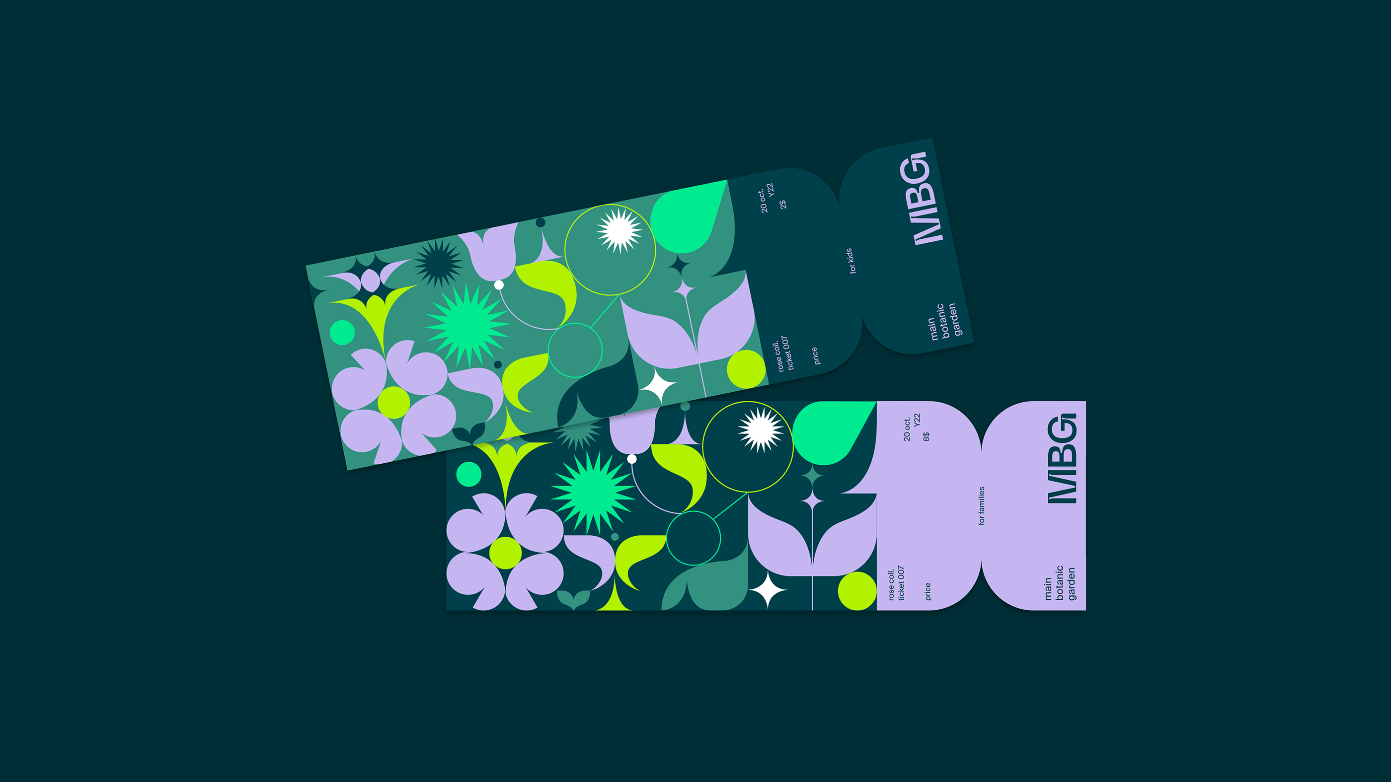 Main botanical garden — Изображение №4 — Брендинг, Иллюстрация, 3D на Dprofile