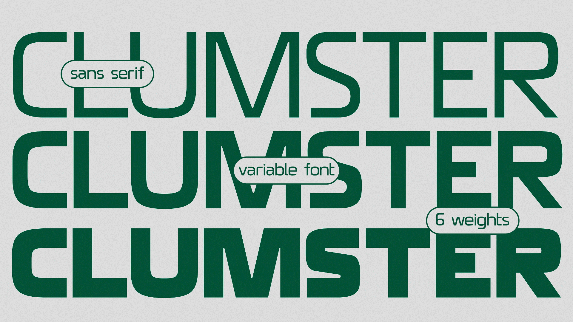 SK Clumster Sans — Изображение №2 — Графика на Dprofile