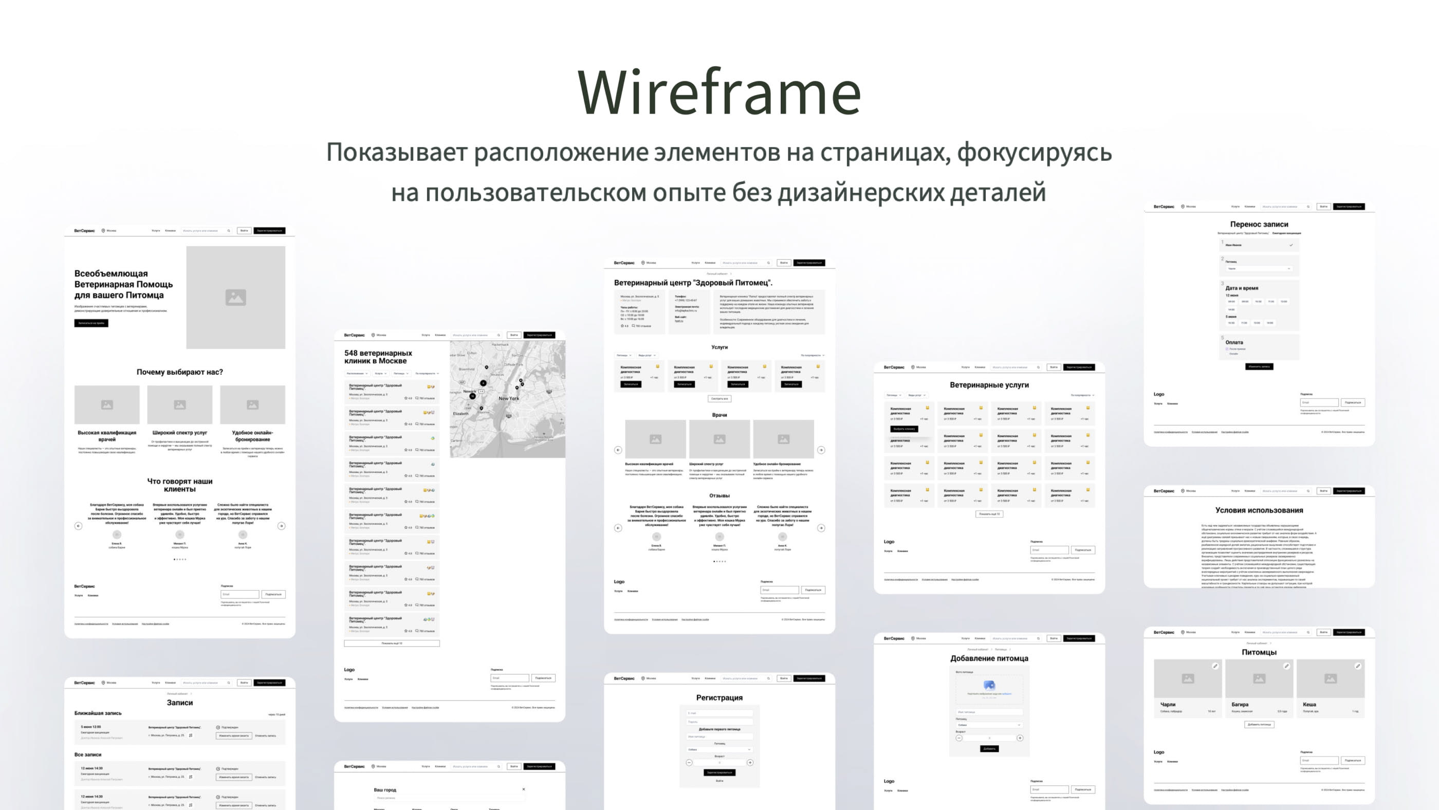 Дизайн сайта-агрегатора ветклиник — Изображение №9 — Интерфейсы на Dprofile