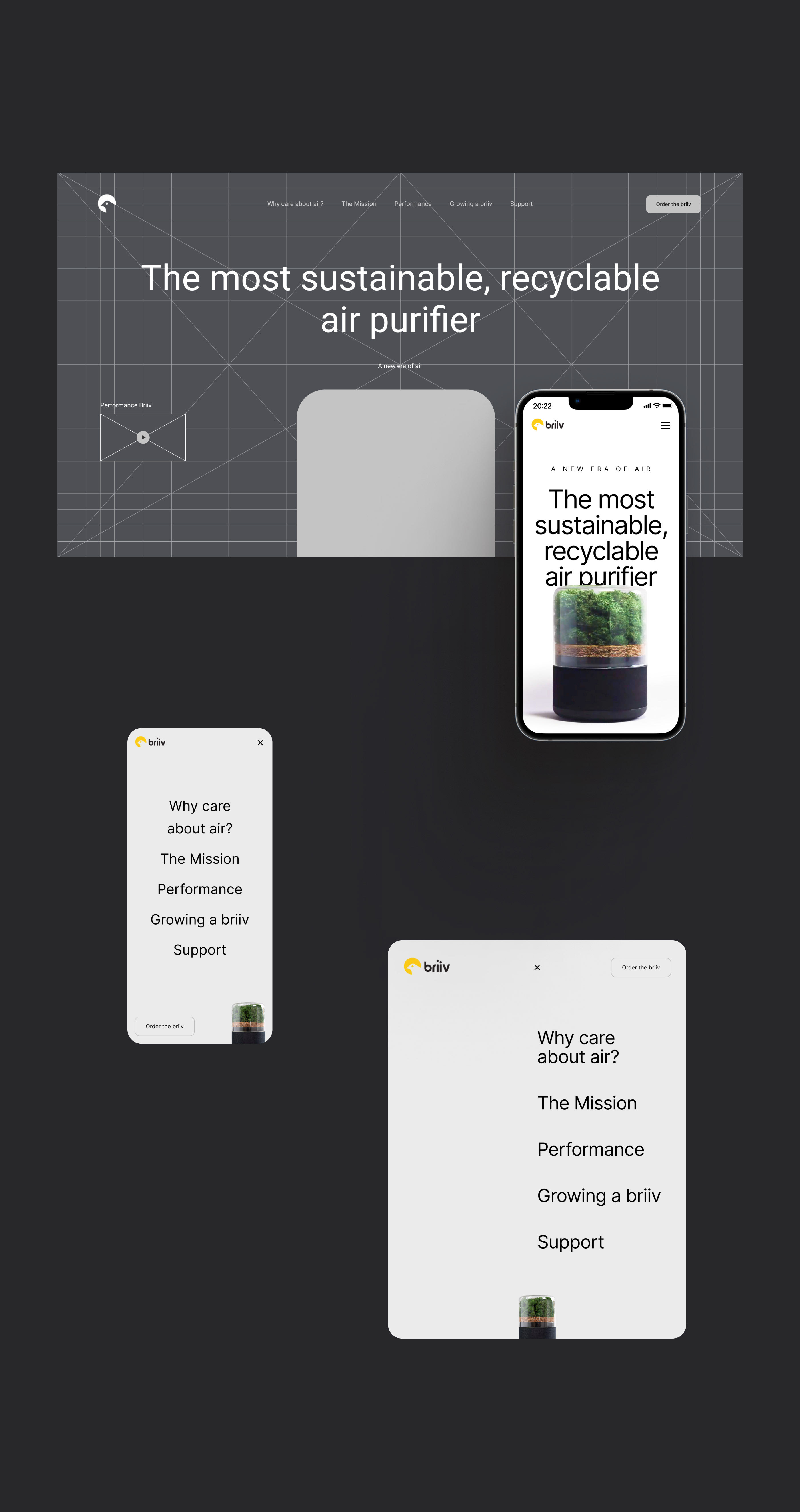 Air purifier Website redesign — Изображение №10 — Интерфейсы на Dprofile