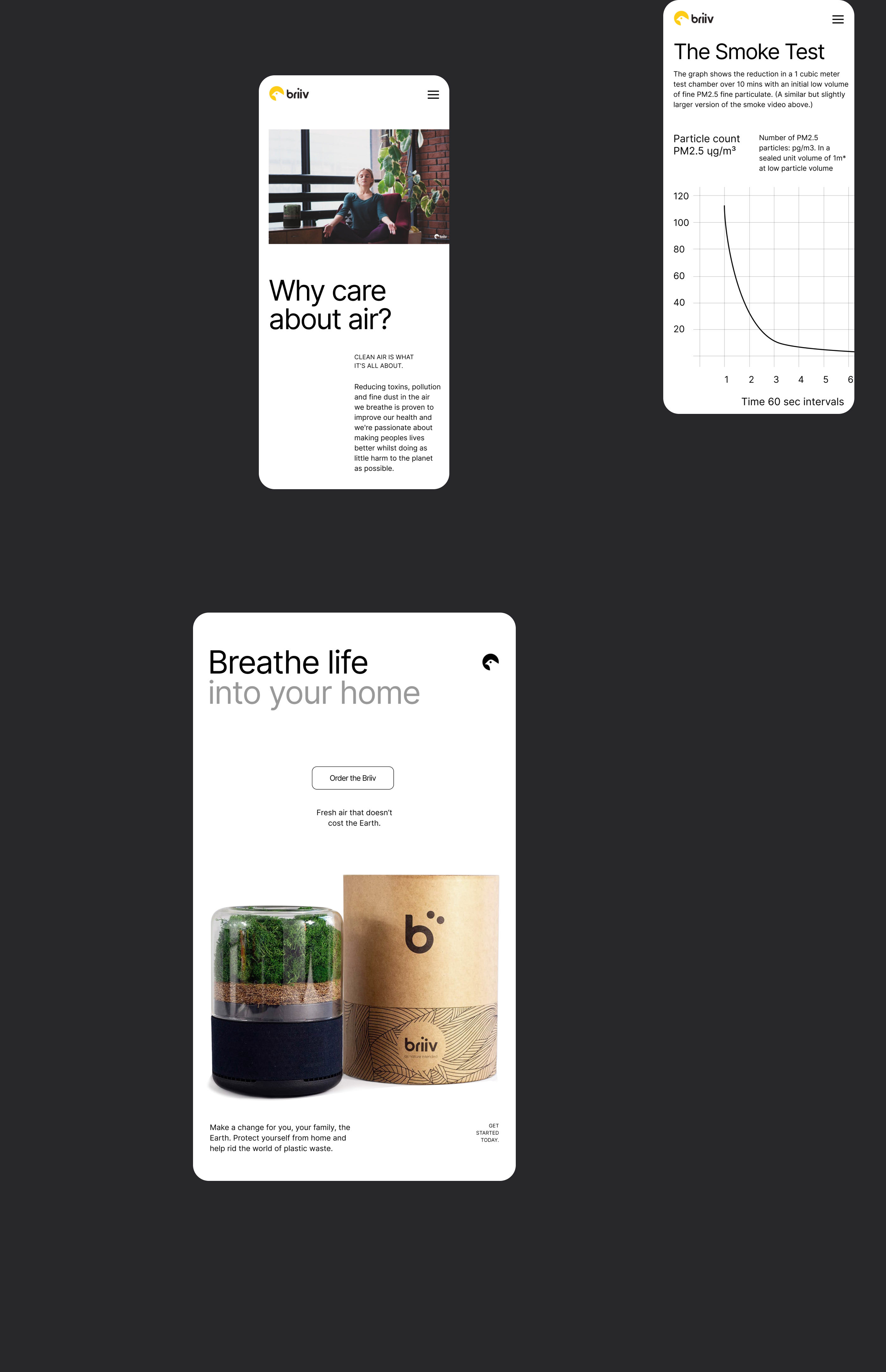 Air purifier Website redesign — Изображение №12 — Интерфейсы на Dprofile