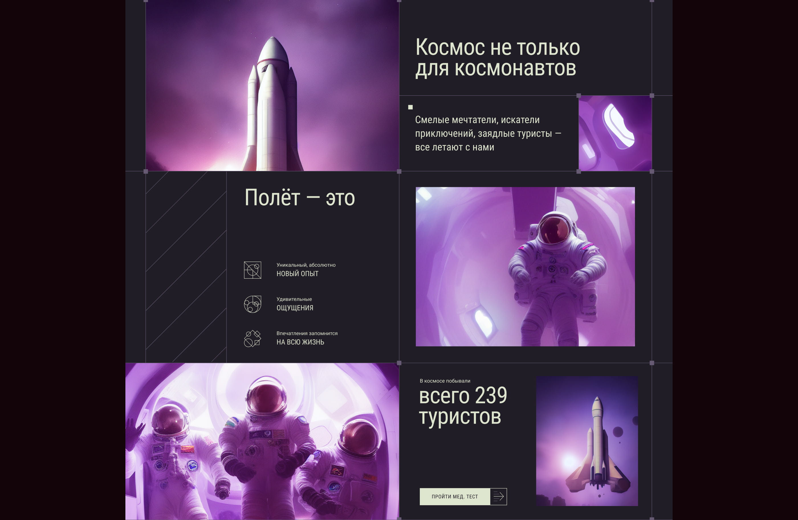 Laniakea Полёты в космос для людей — Изображение №2 — Интерфейсы на Dprofile
