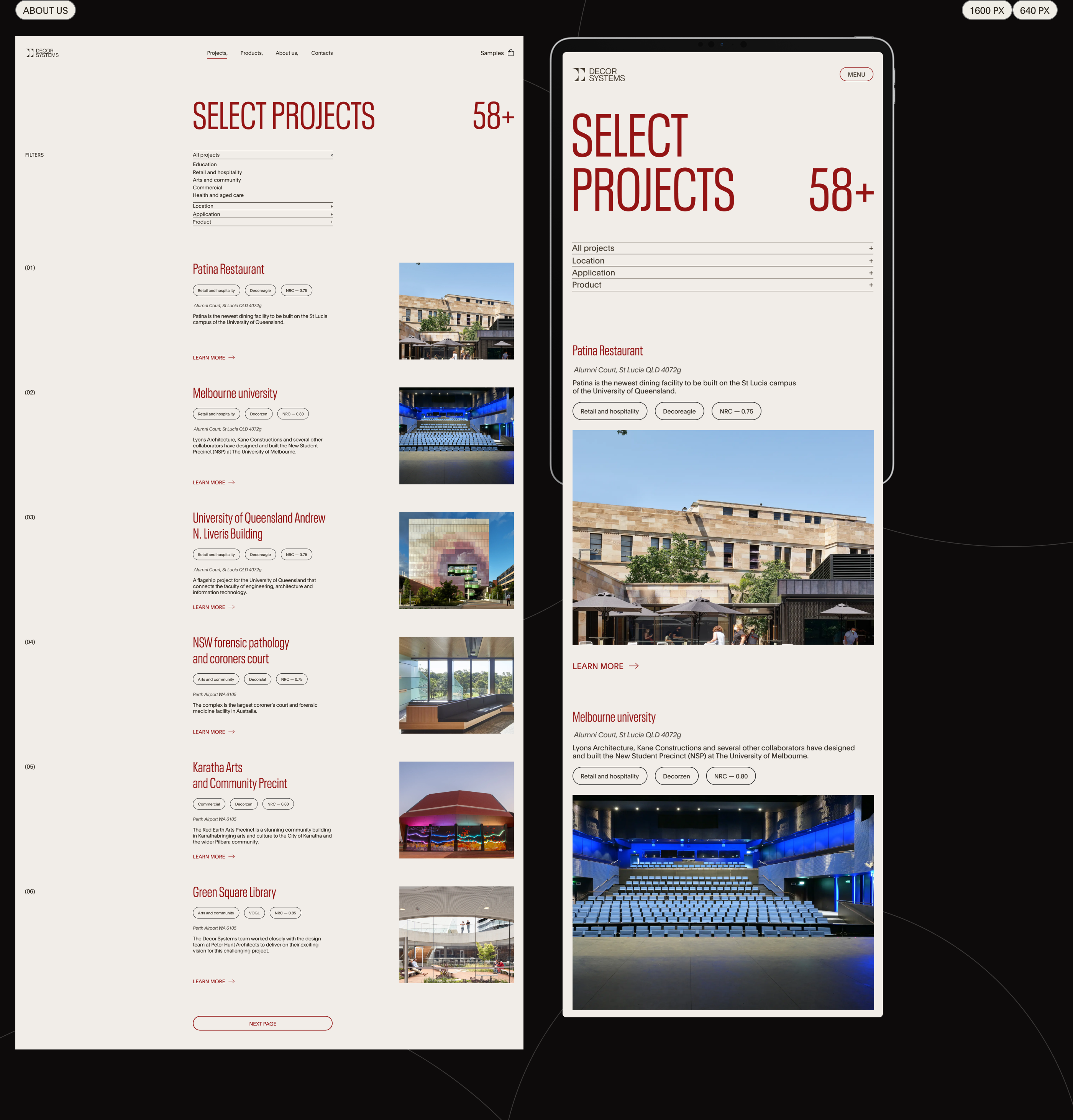 Decor Systems / Corporate website — Изображение №6 — Интерфейсы, Брендинг на Dprofile