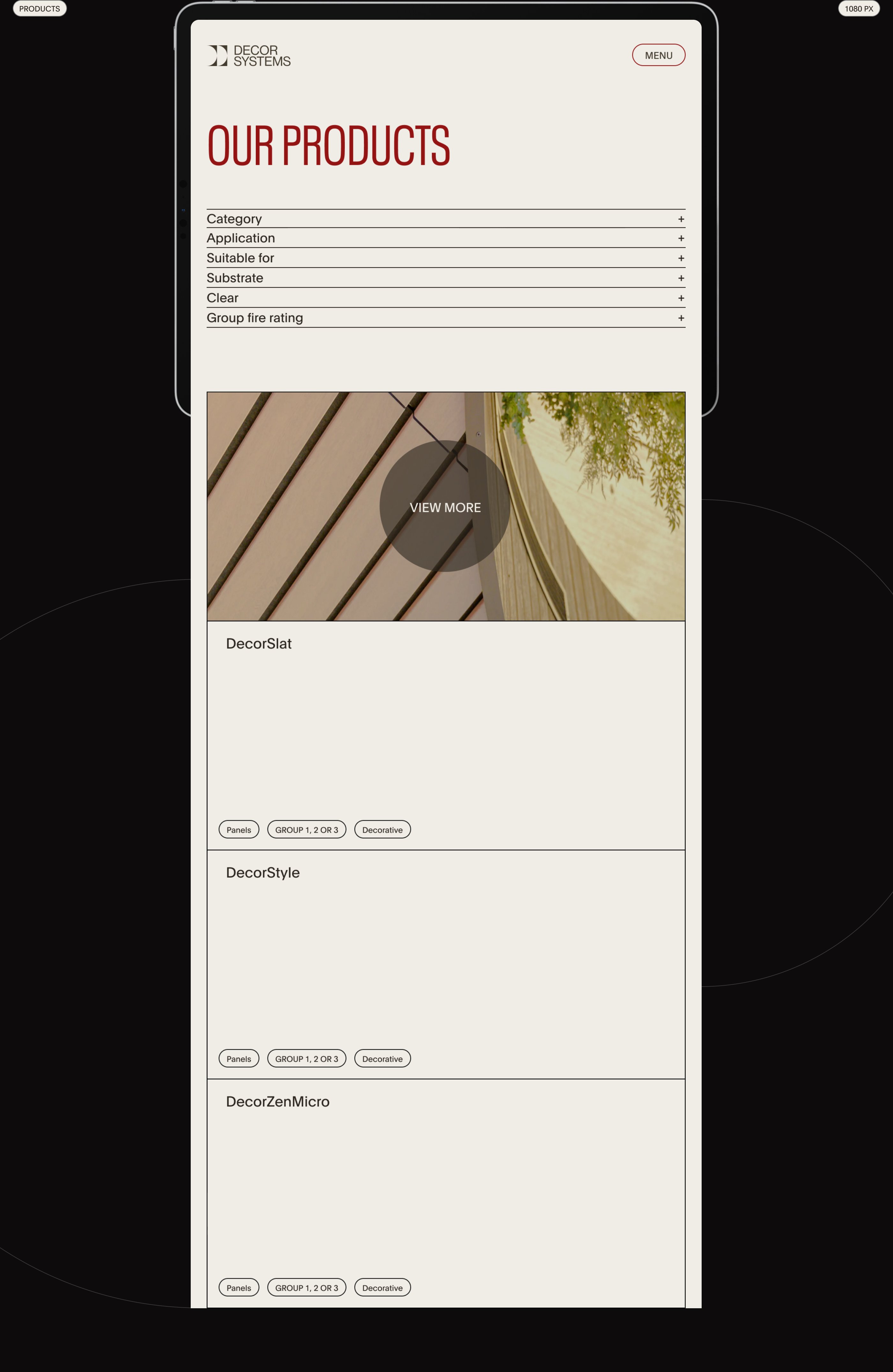Decor Systems / Corporate website — Изображение №10 — Интерфейсы, Брендинг на Dprofile