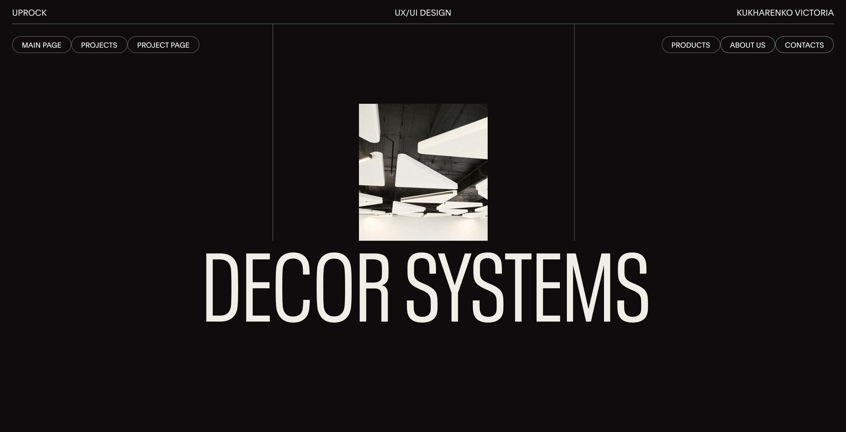 Decor Systems / Corporate website — Изображение №1 — Интерфейсы, Брендинг на Dprofile