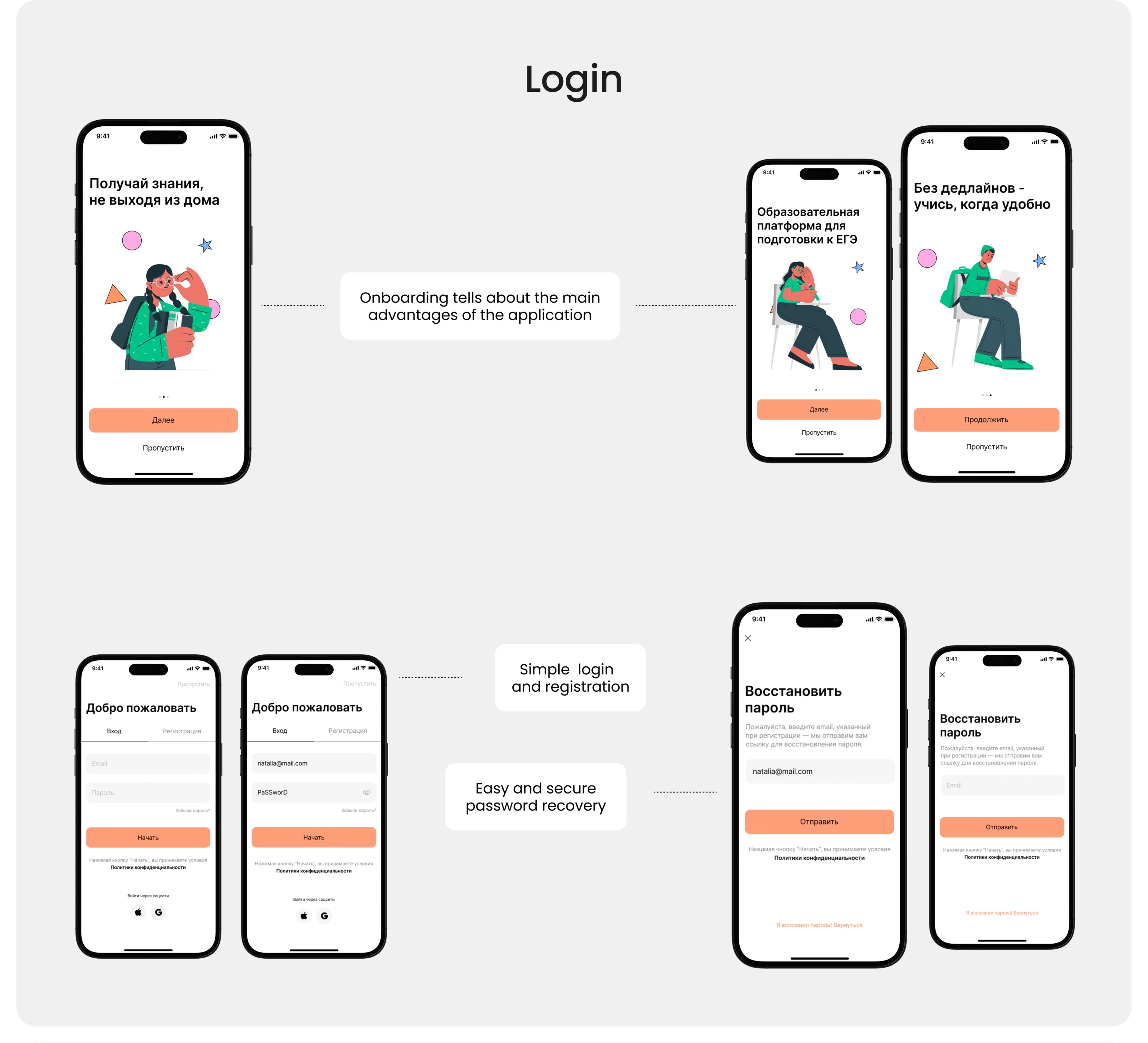 Stoball / Learning App — Изображение №7 — Интерфейсы, Брендинг на Dprofile