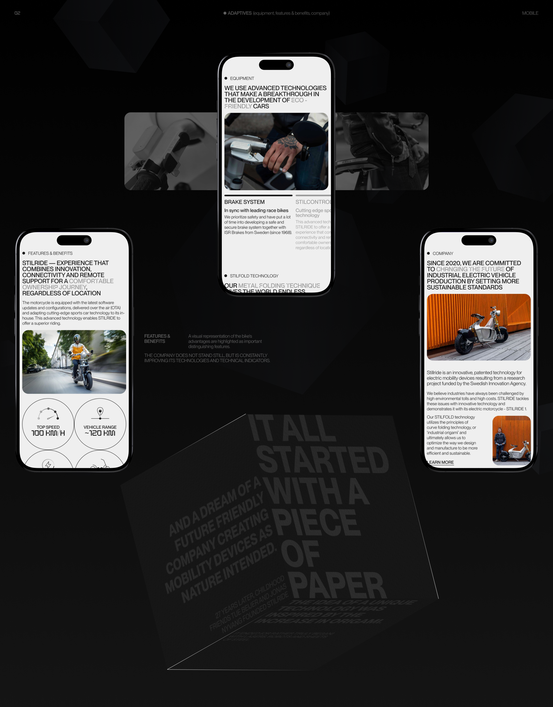 STILRIDE - web — Изображение №5 — Интерфейсы, Брендинг на Dprofile