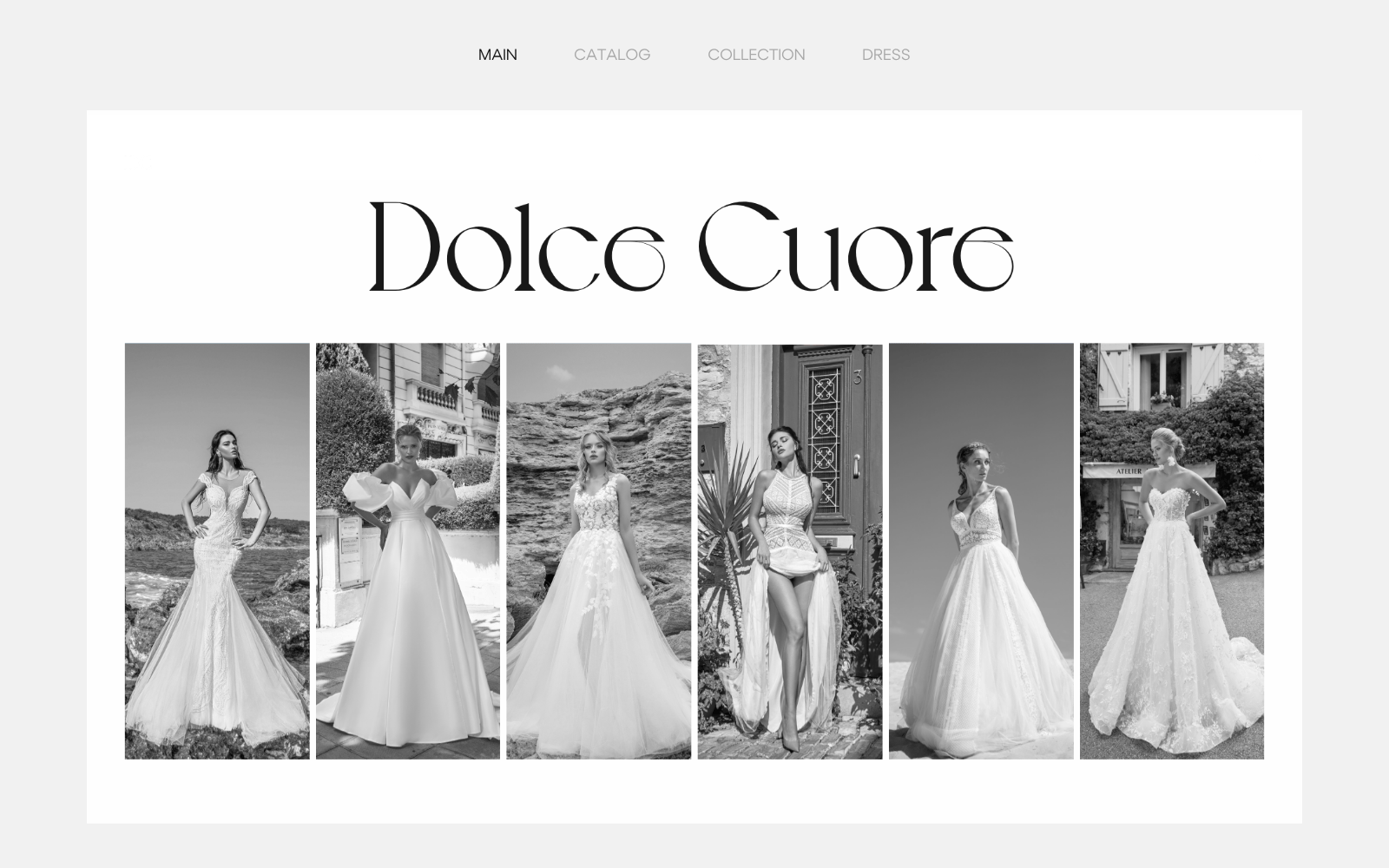 Wedding salon website — Изображение №5 — Интерфейсы, Брендинг на Dprofile