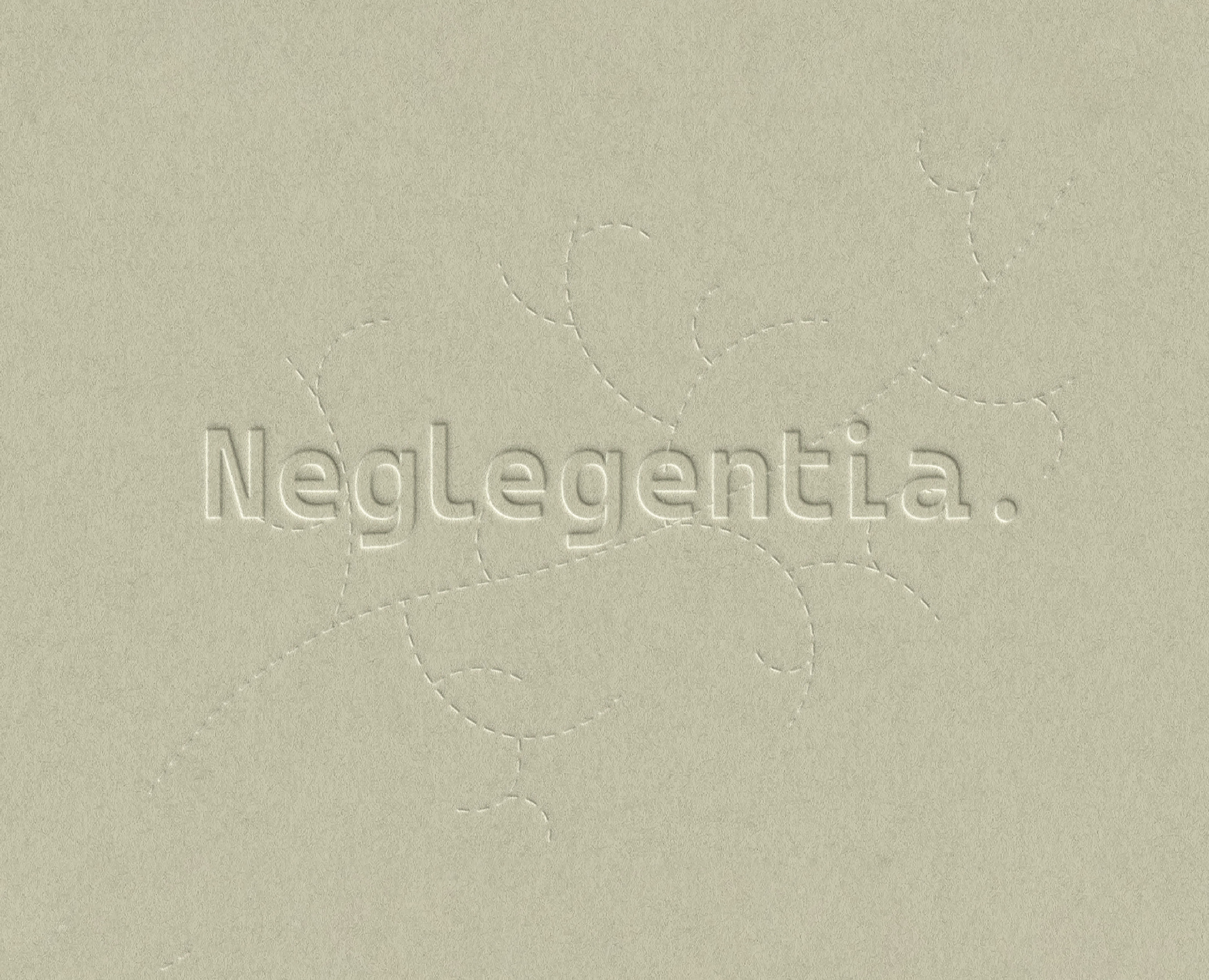 Neglegentia / бренд мужской одежды / айдентика — Брендинг на Dprofile