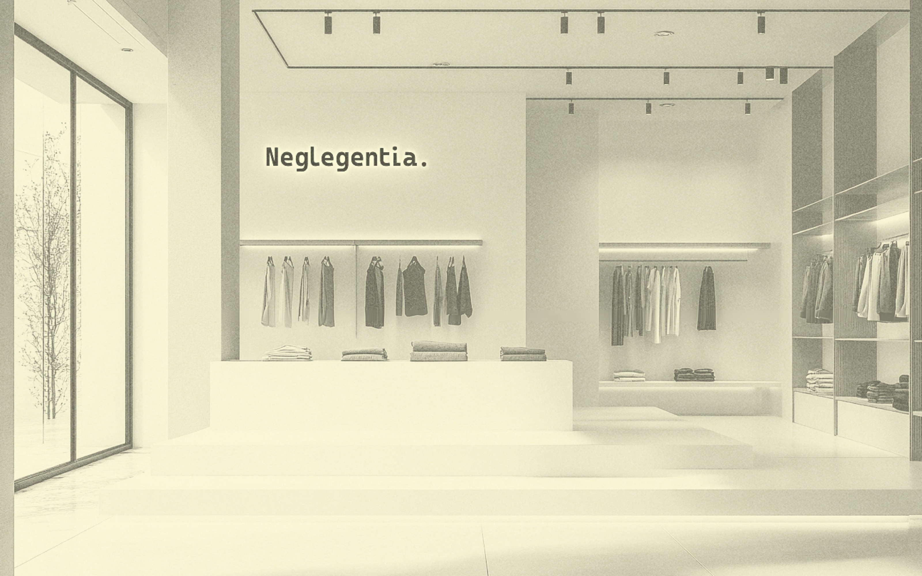 Neglegentia / бренд мужской одежды / айдентика — Изображение №12 — Брендинг на Dprofile