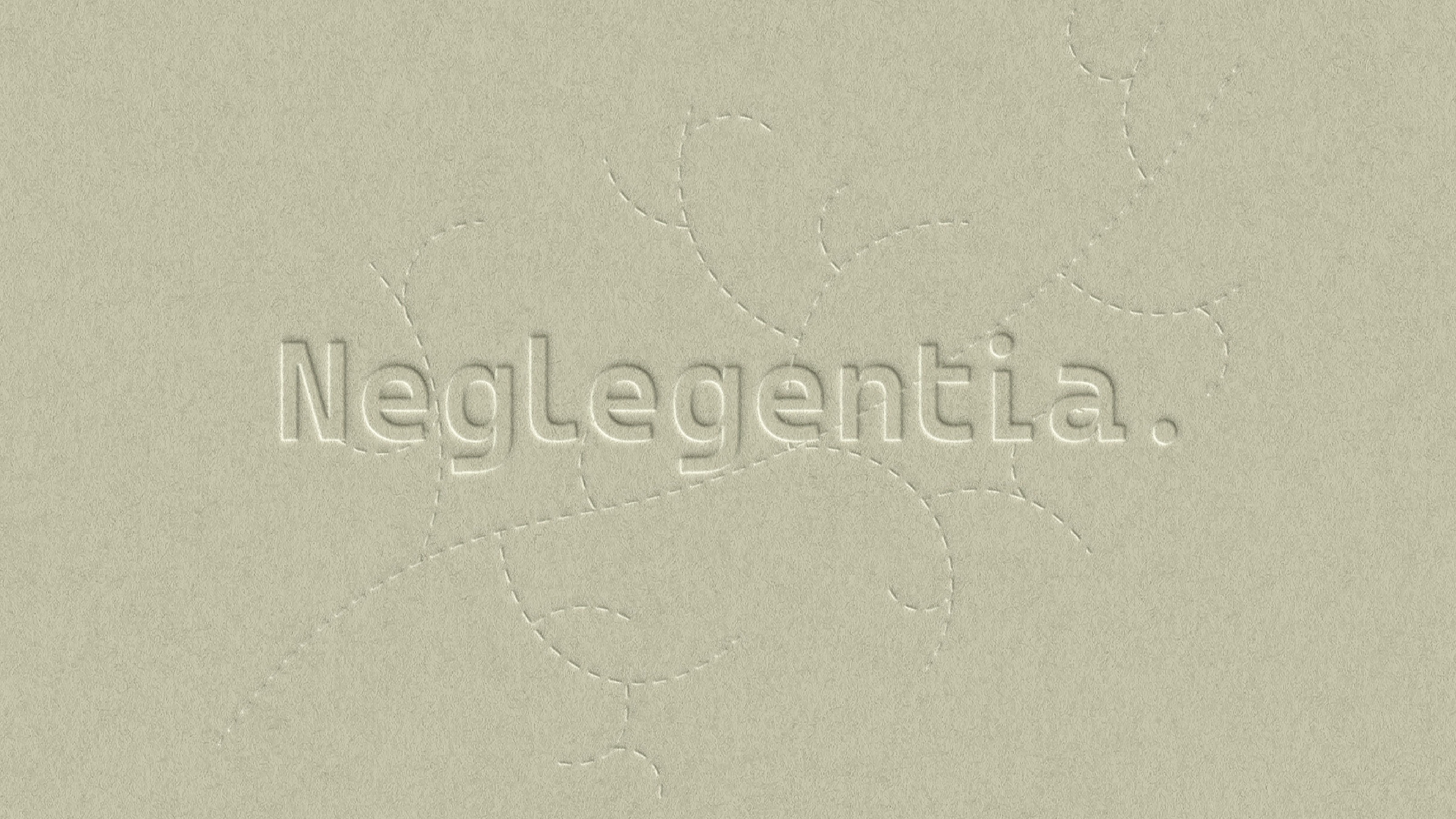 Neglegentia / бренд мужской одежды / айдентика — Изображение №1 — Брендинг на Dprofile