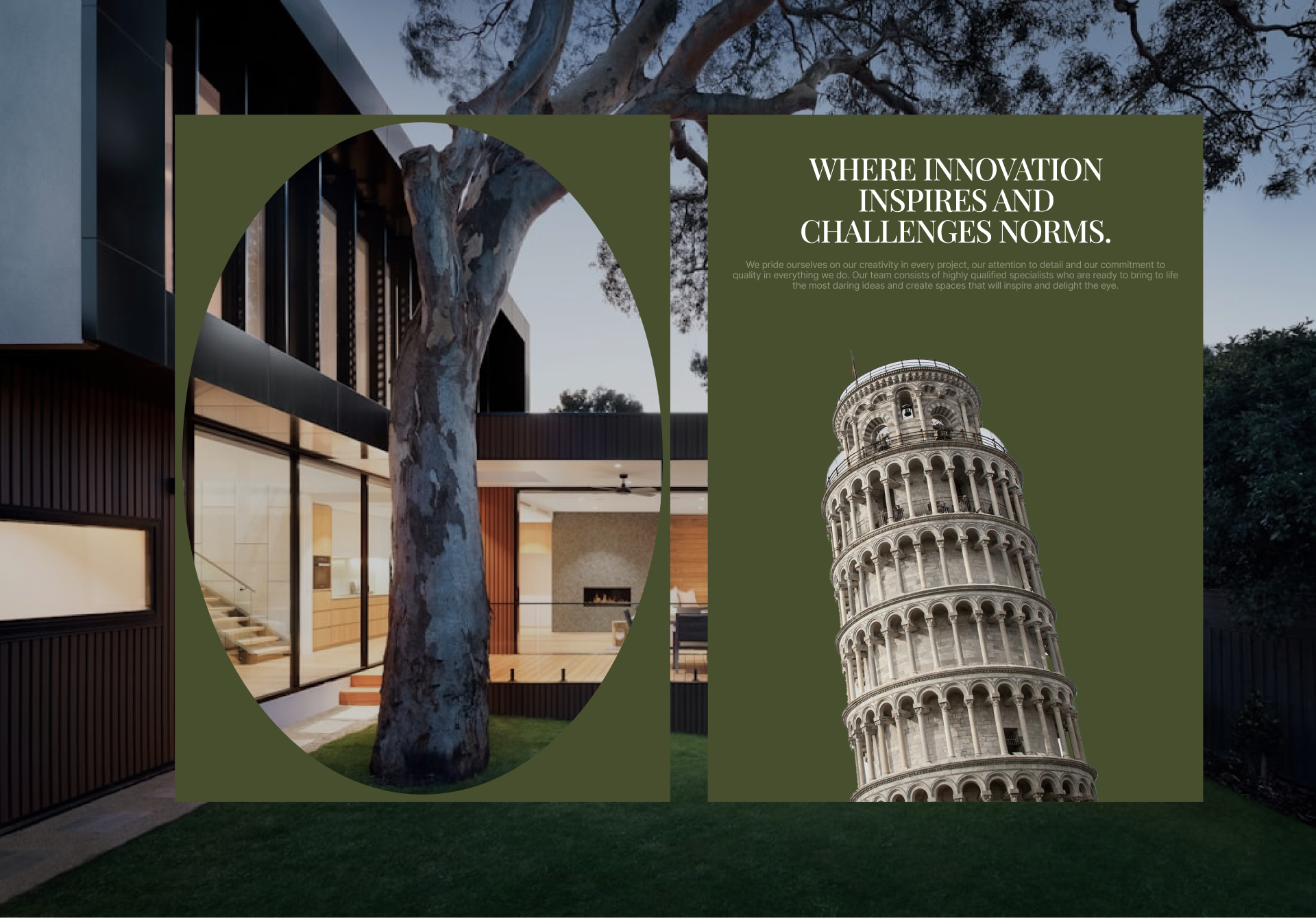 Architectural bureau 74 | Website redesign — Изображение №6 — Интерфейсы на Dprofile