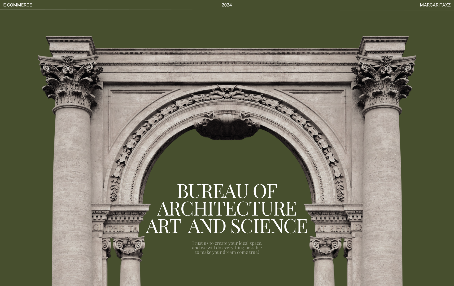 Architectural bureau 74 | Website redesign — Изображение №1 — Интерфейсы на Dprofile