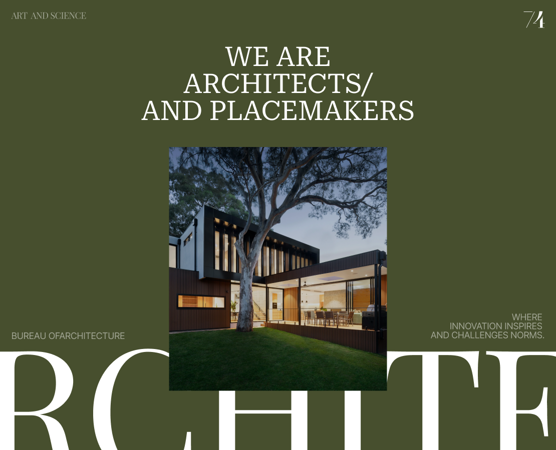 Architectural bureau 74 | Website redesign на Dprofile