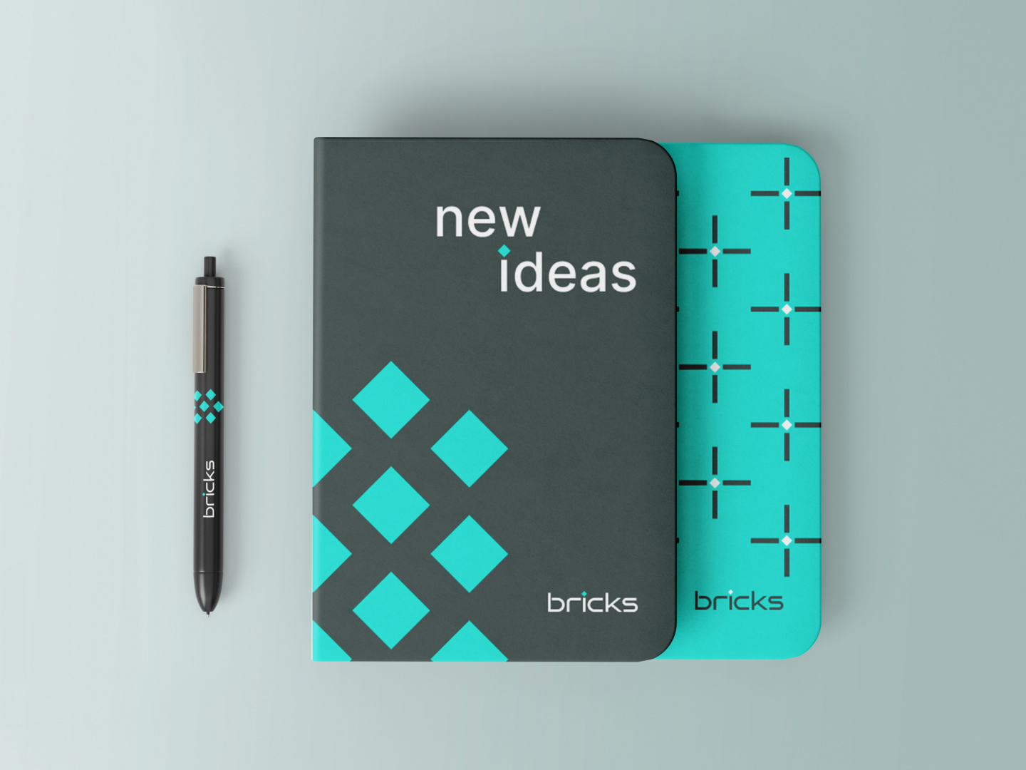 Bricks identity concept — Изображение №1 — Брендинг, Графика на Dprofile