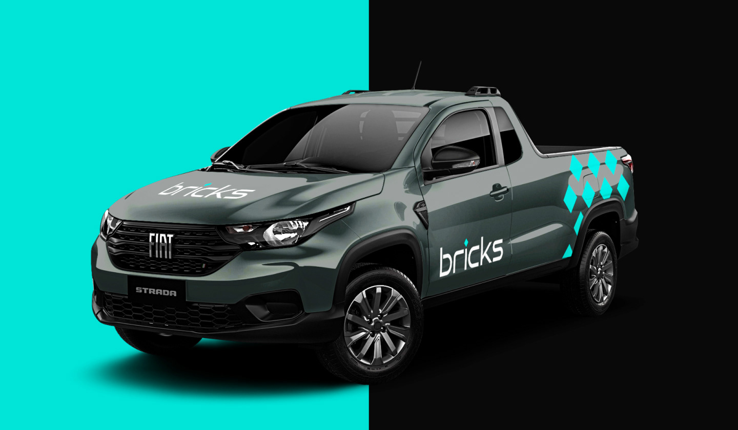 Bricks identity concept — Изображение №5 — Брендинг, Графика на Dprofile