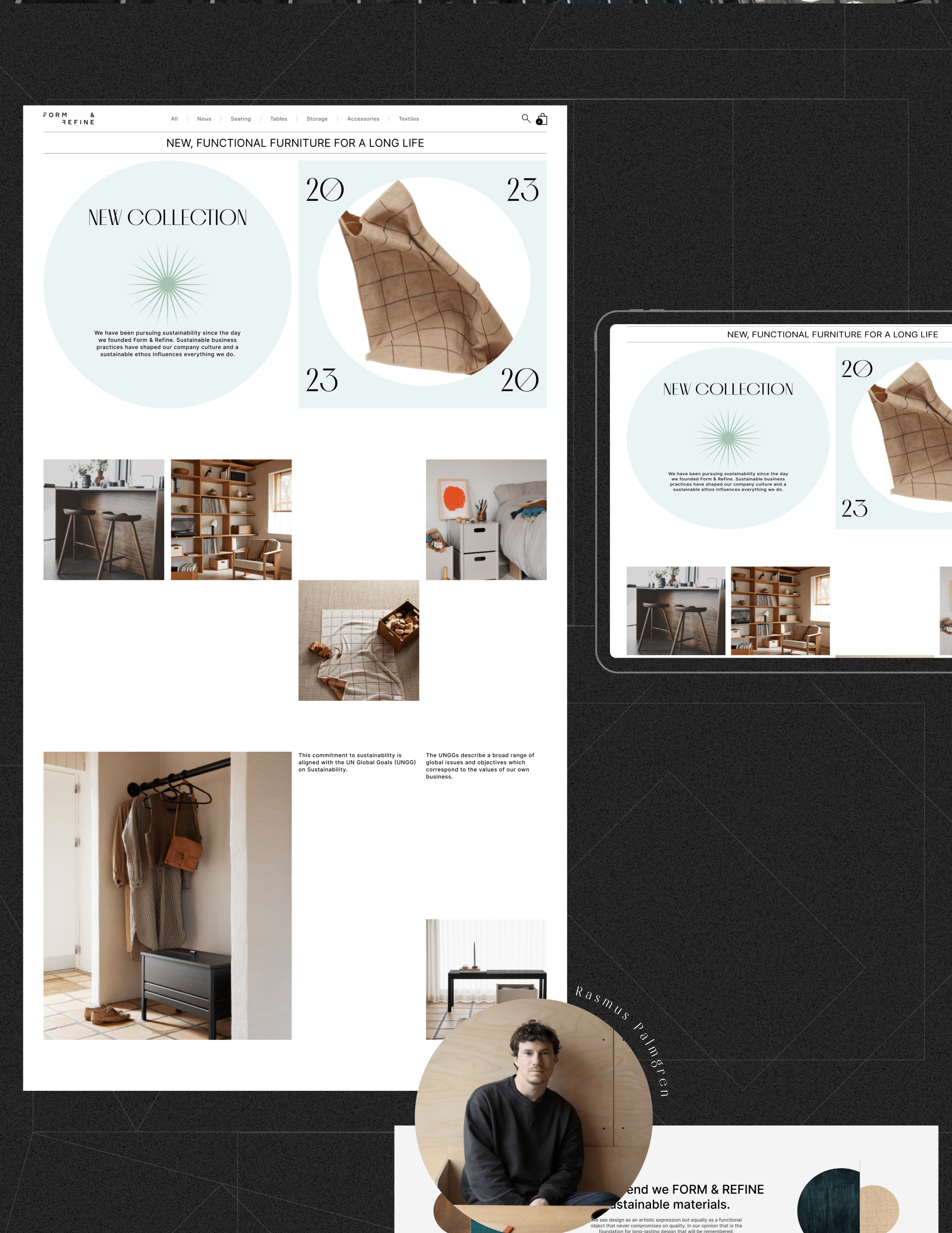 We from & refine (redesign concept) — Изображение №9 — Интерфейсы, Графика на Dprofile