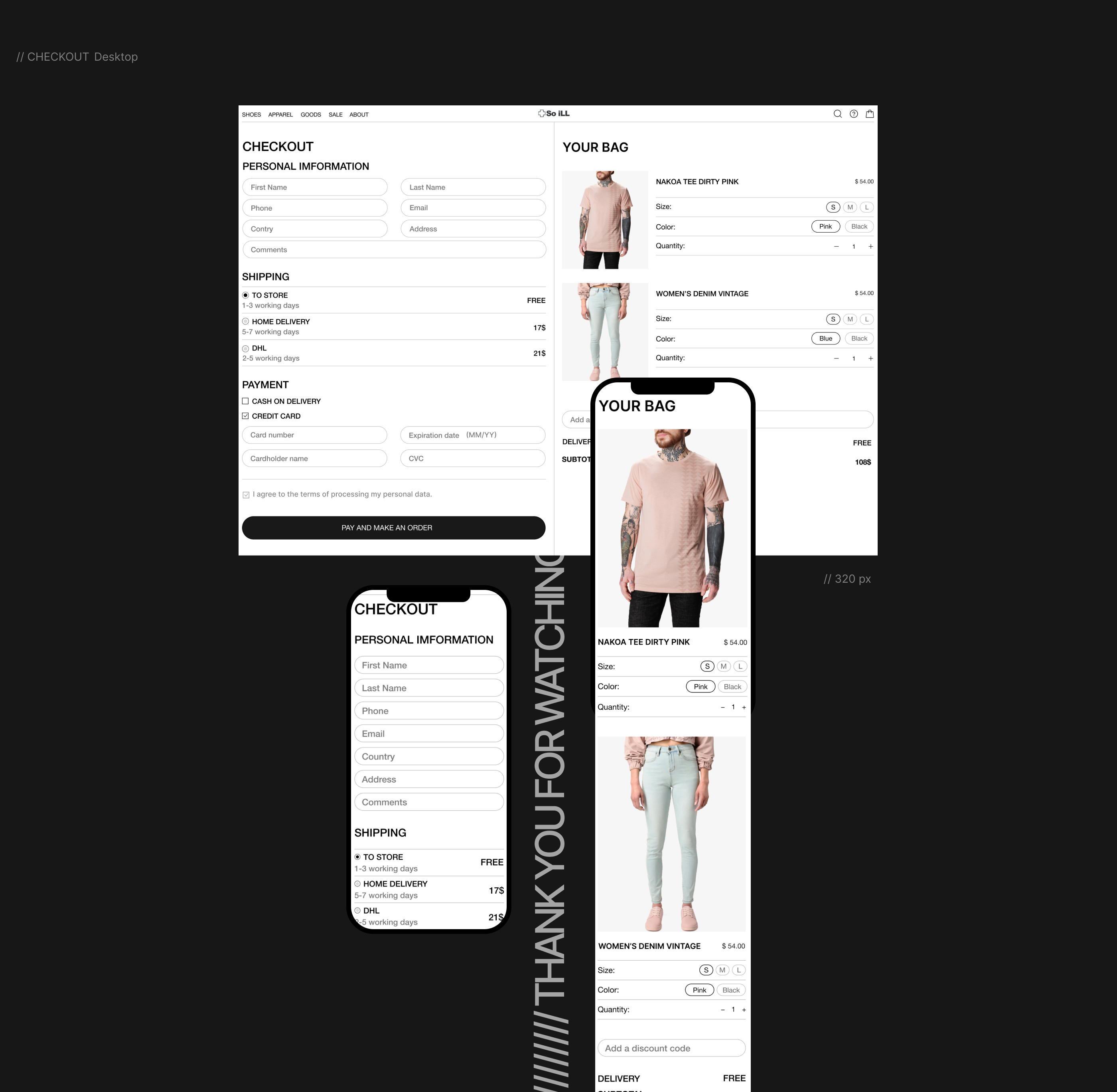 So iLL | E-commerce redesign — Изображение №11 — Интерфейсы на Dprofile