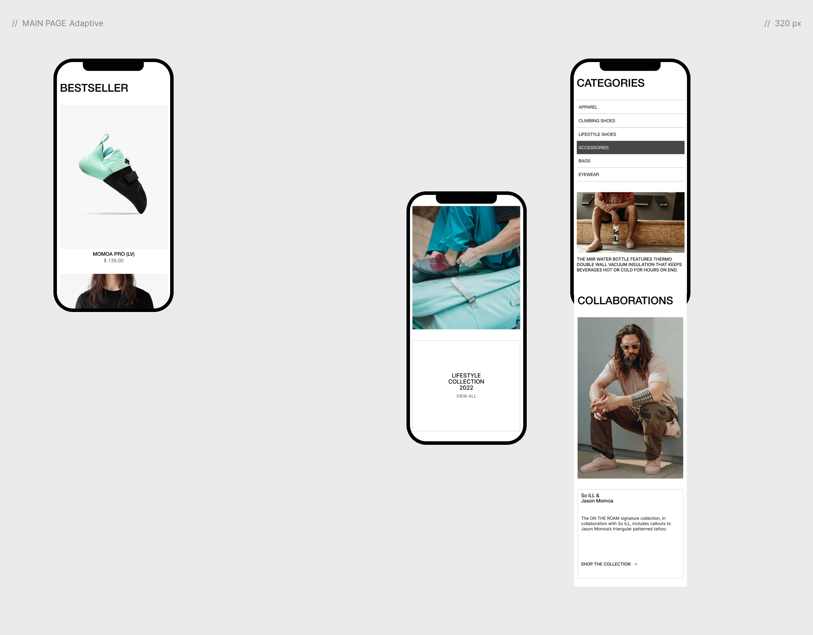 So iLL | E-commerce redesign — Изображение №4 — Интерфейсы на Dprofile