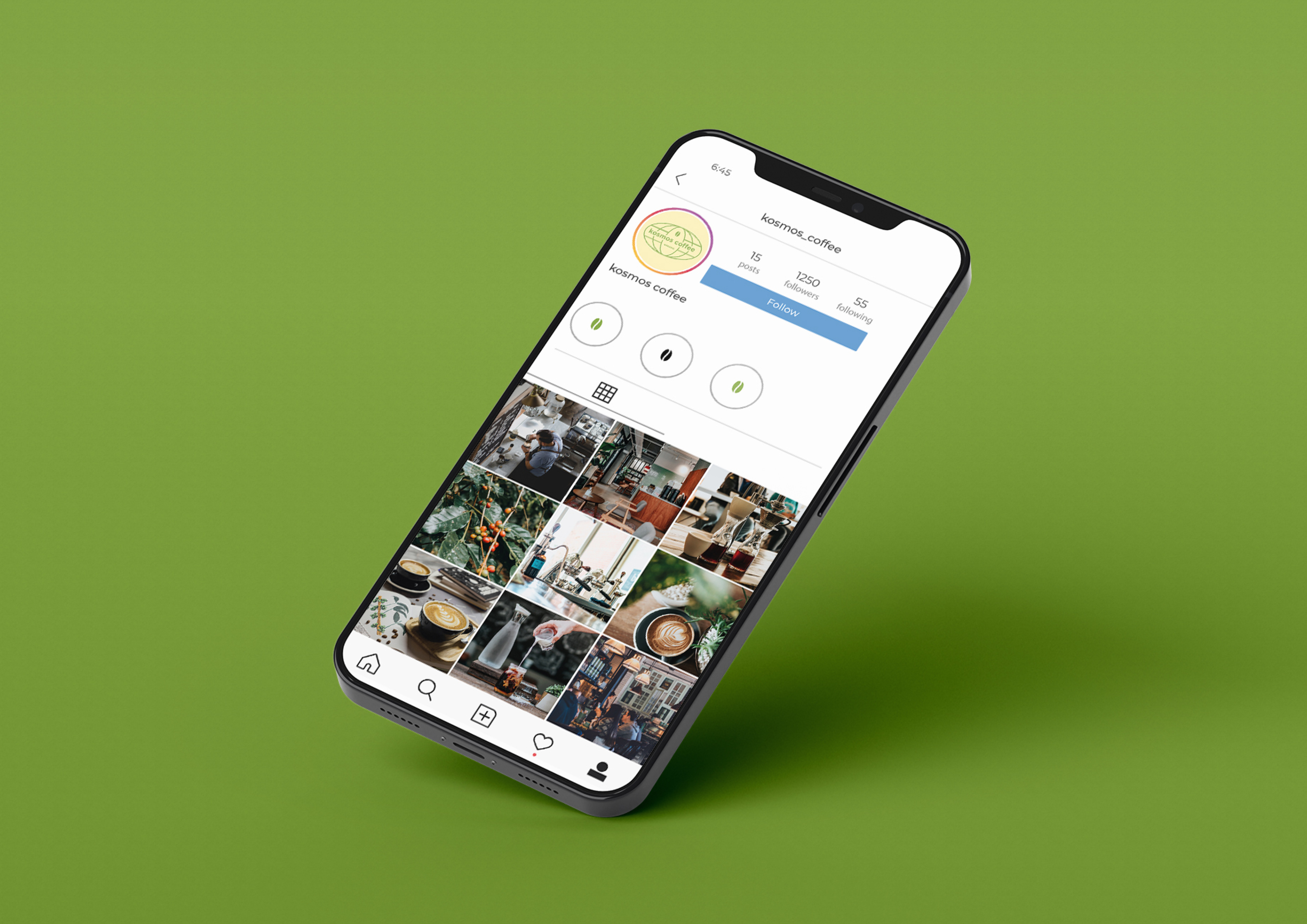 Kosmoss coffee | Logo design — Изображение №8 — Брендинг, Анимация на Dprofile