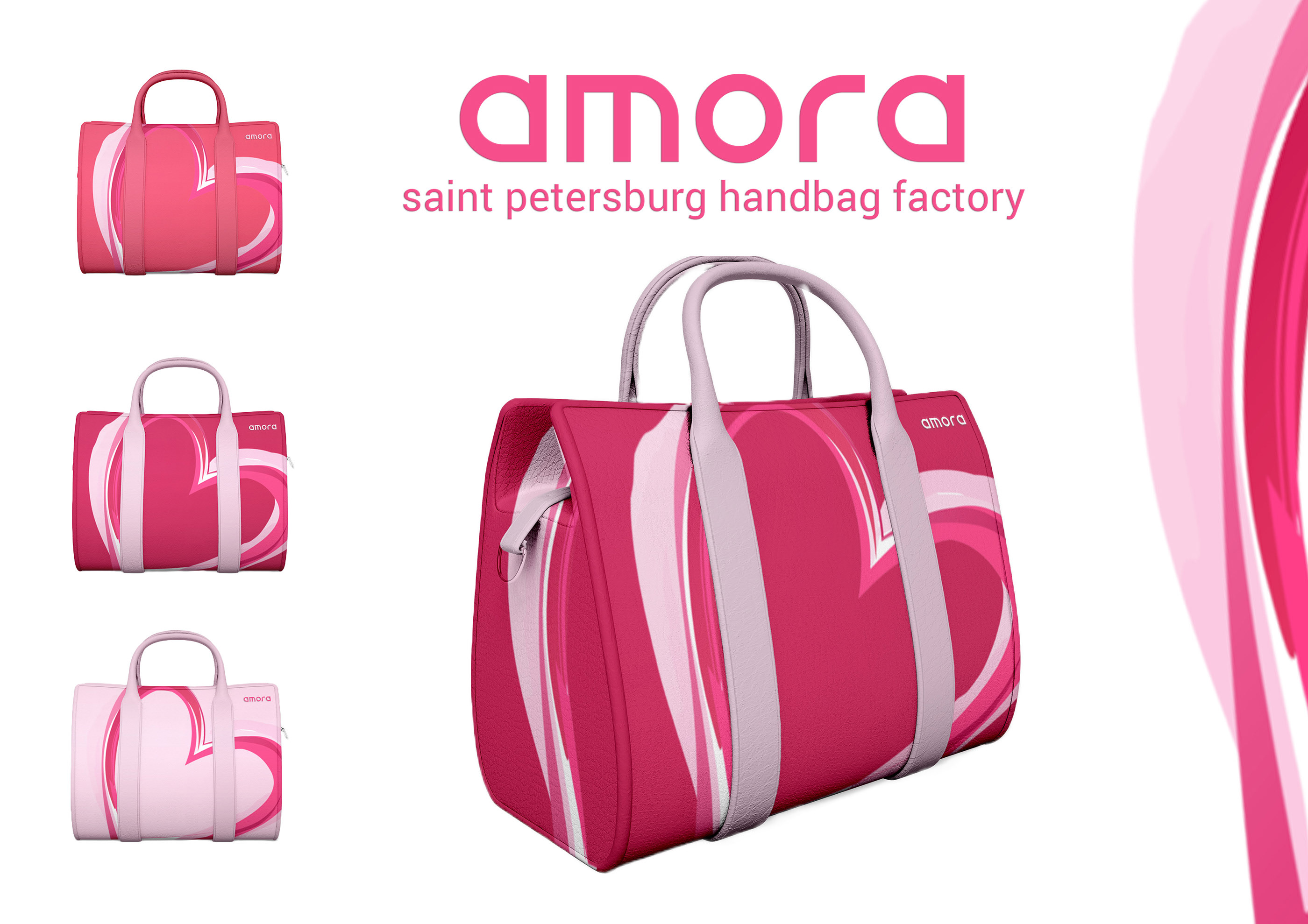 AMORA HANDBAG BRAND INDENTITY — Изображение №1 — Брендинг, Графика на Dprofile