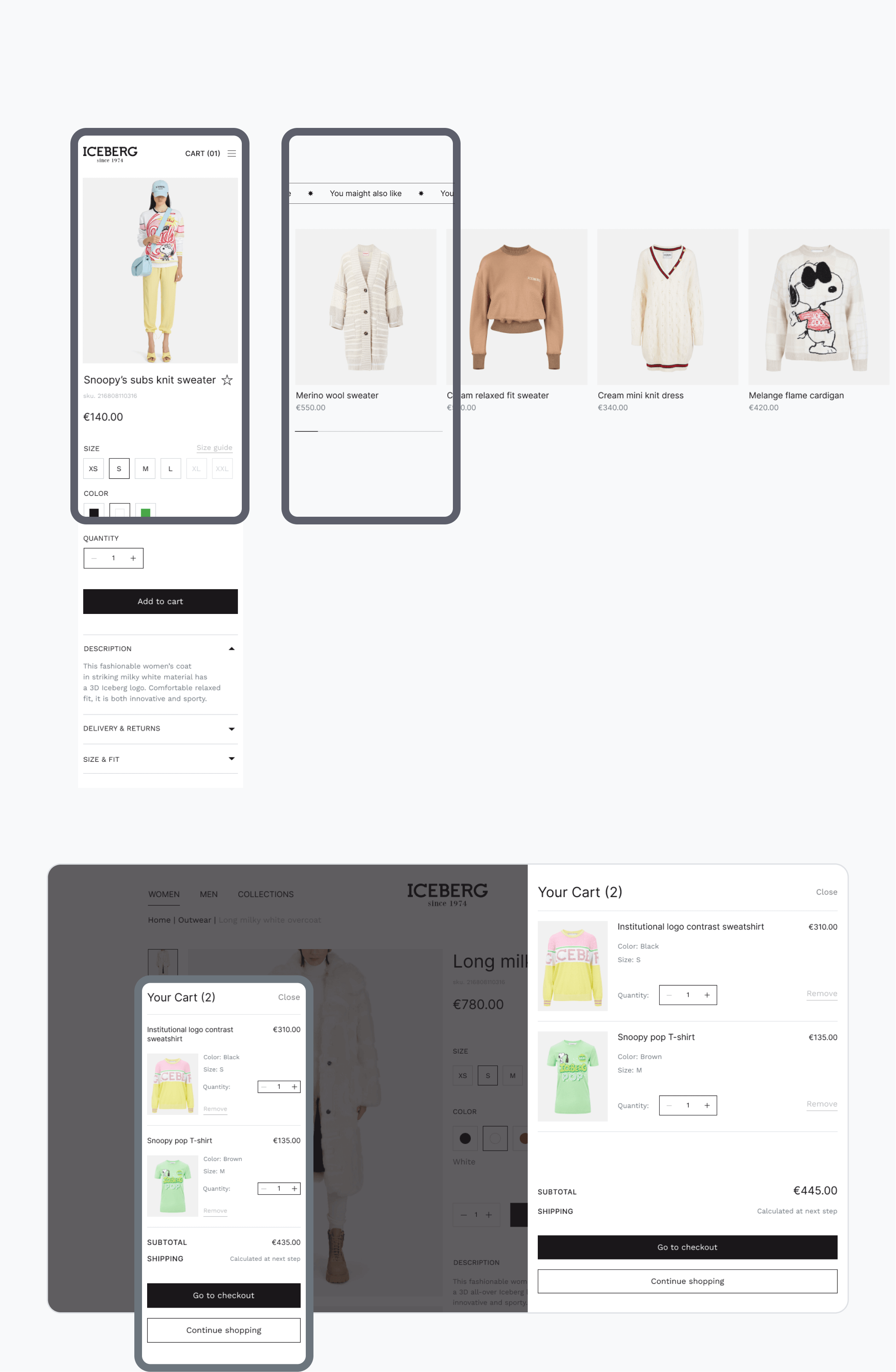 Iceberg eCommerce redesign concept — Изображение №7 — Интерфейсы, Брендинг на Dprofile