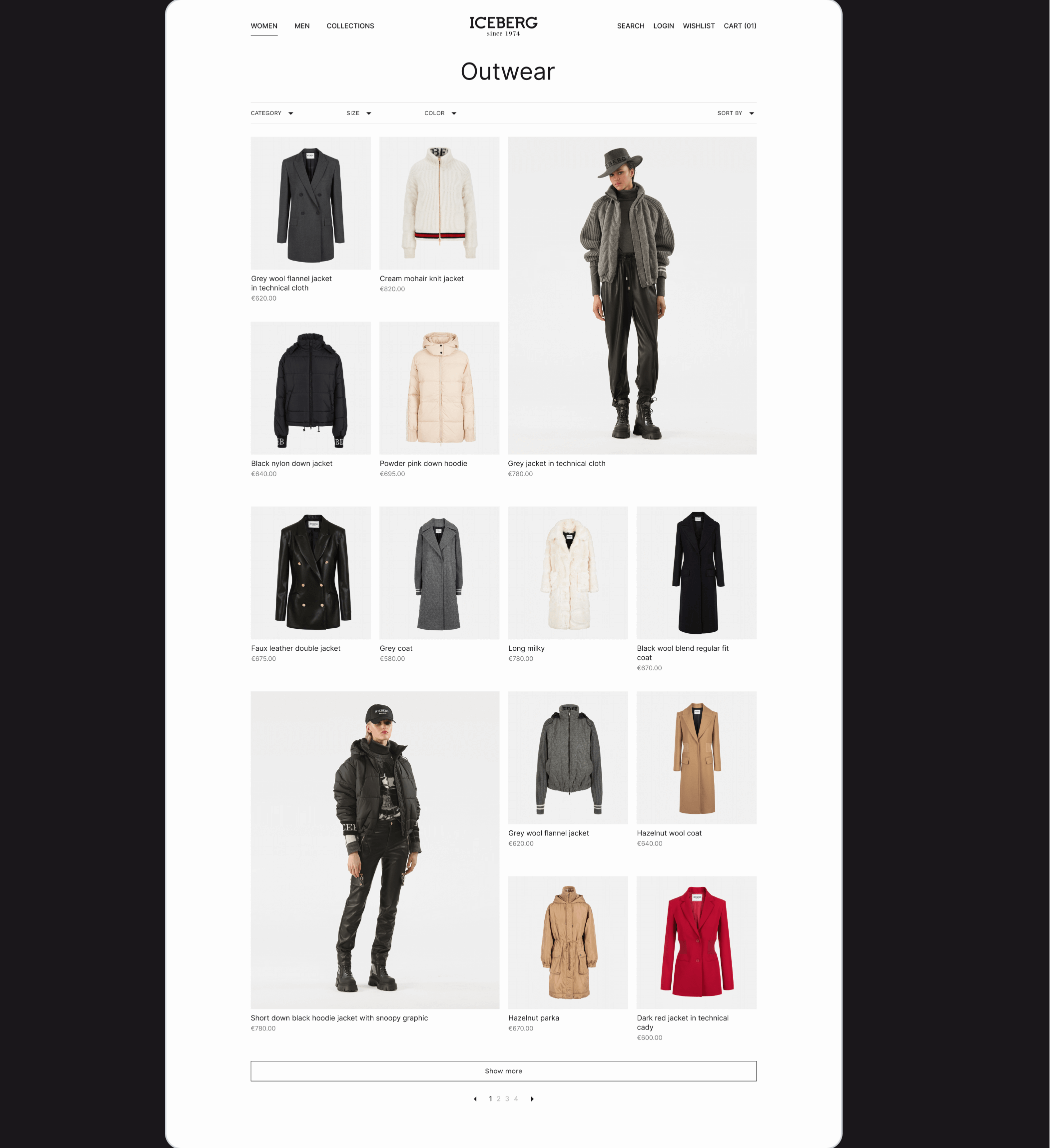 Iceberg eCommerce redesign concept — Изображение №5 — Интерфейсы, Брендинг на Dprofile