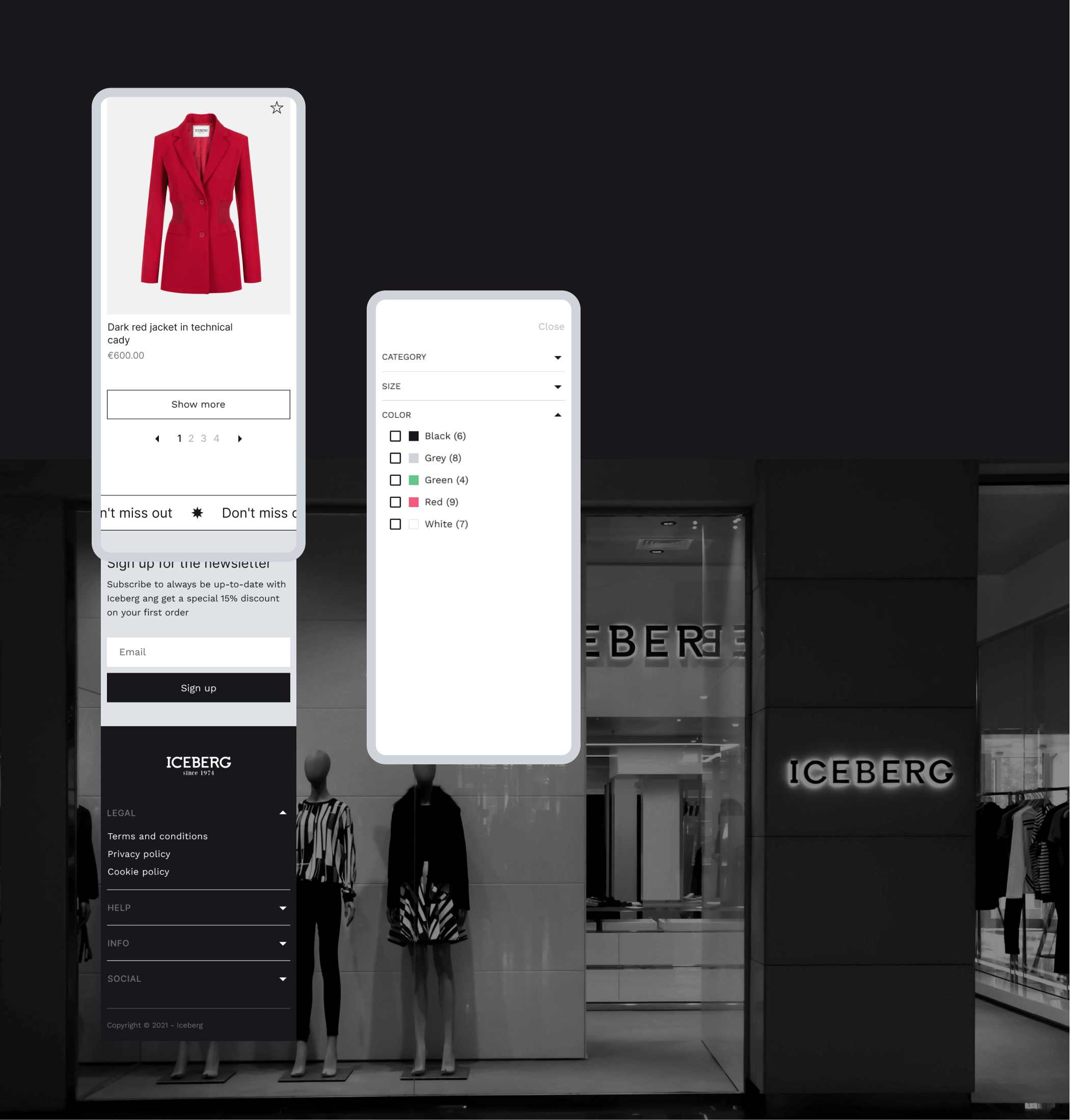 Iceberg eCommerce redesign concept — Изображение №6 — Интерфейсы, Брендинг на Dprofile