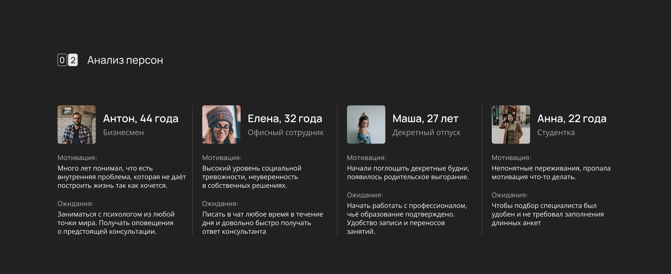 Mobile App - Consultations with psychologists — Изображение №2 — Интерфейсы на Dprofile