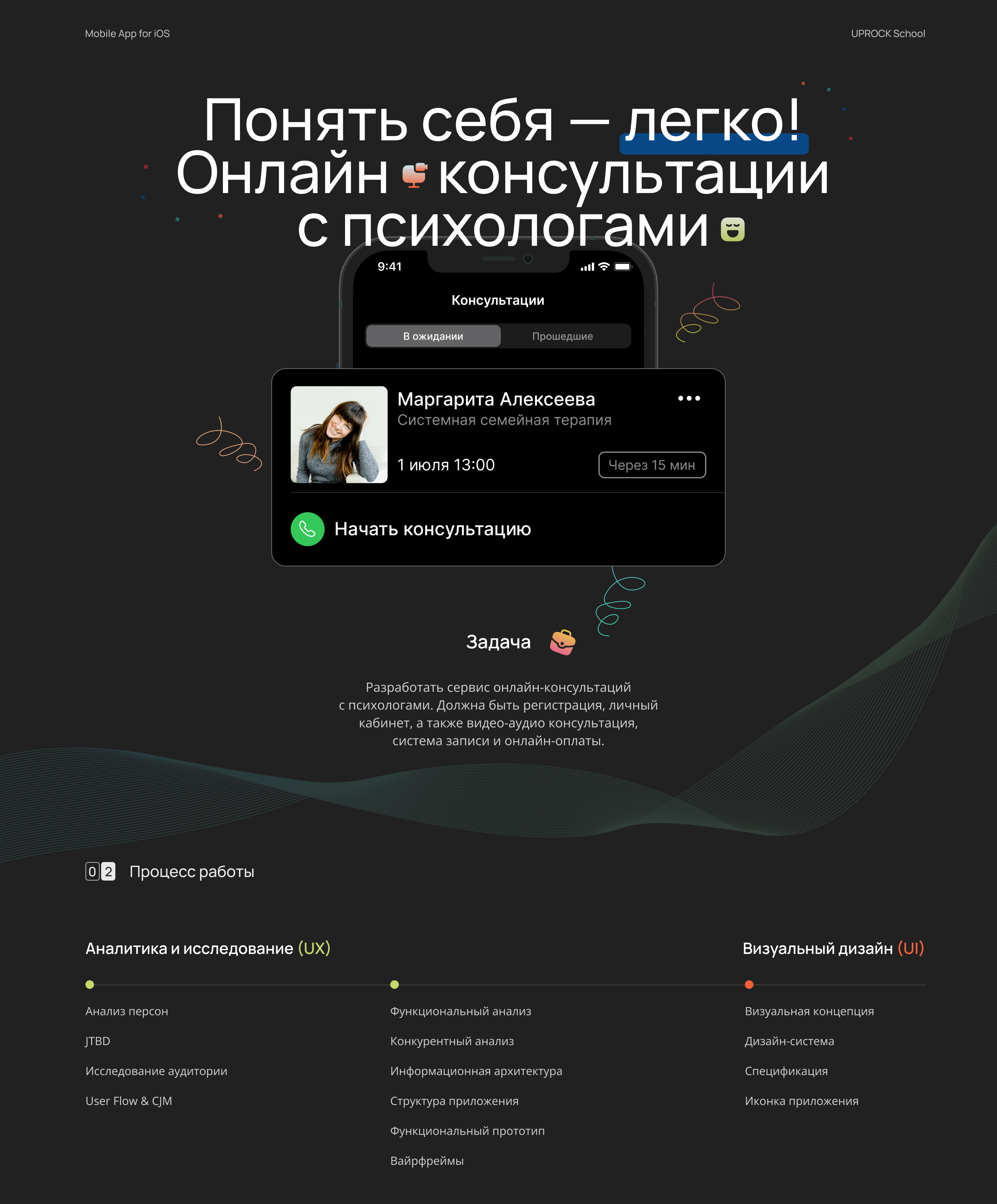 Mobile App - Consultations with psychologists — Изображение №1 — Интерфейсы на Dprofile