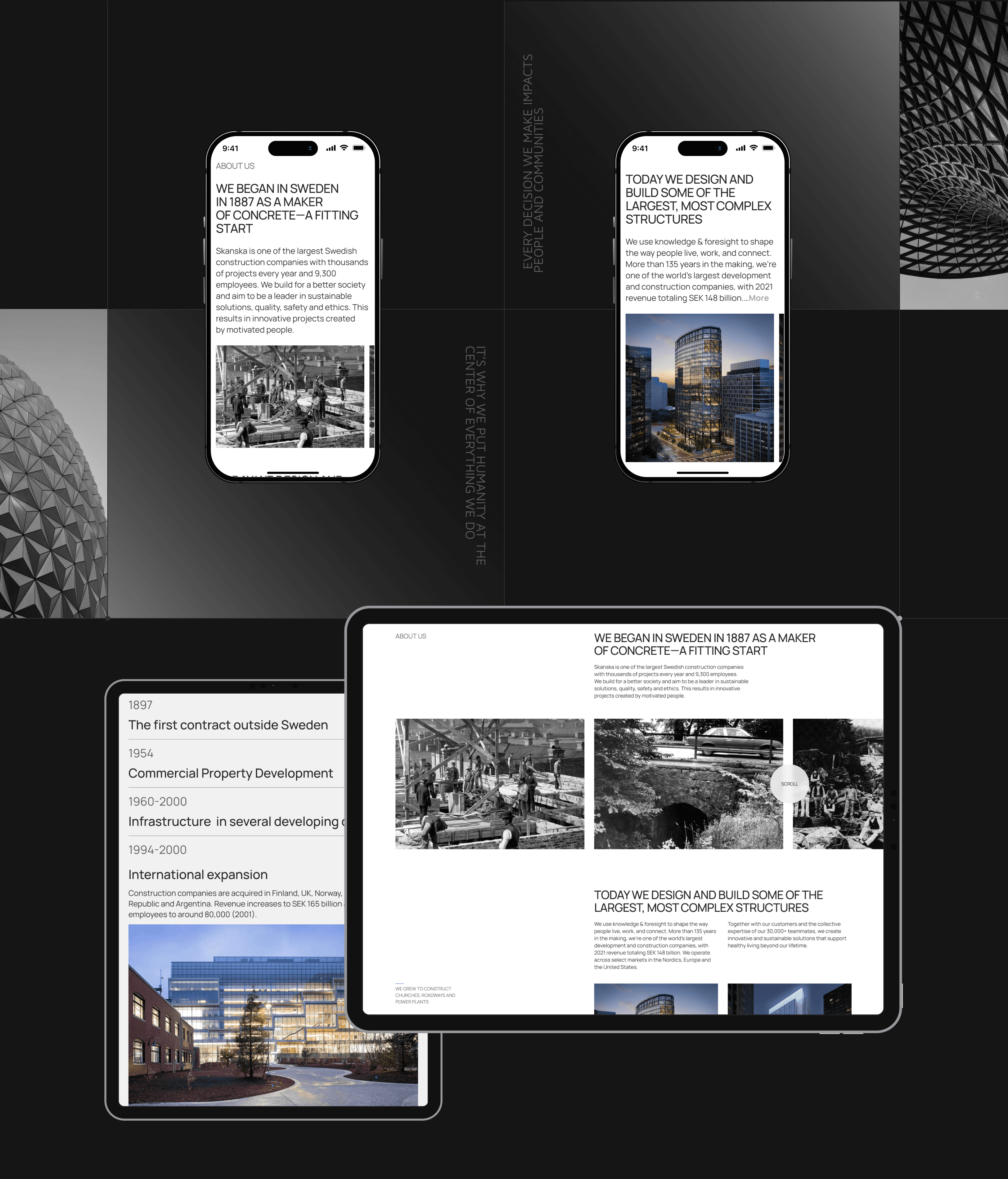 Skanska | Corporate website redesign — Изображение №8 — Интерфейсы на Dprofile
