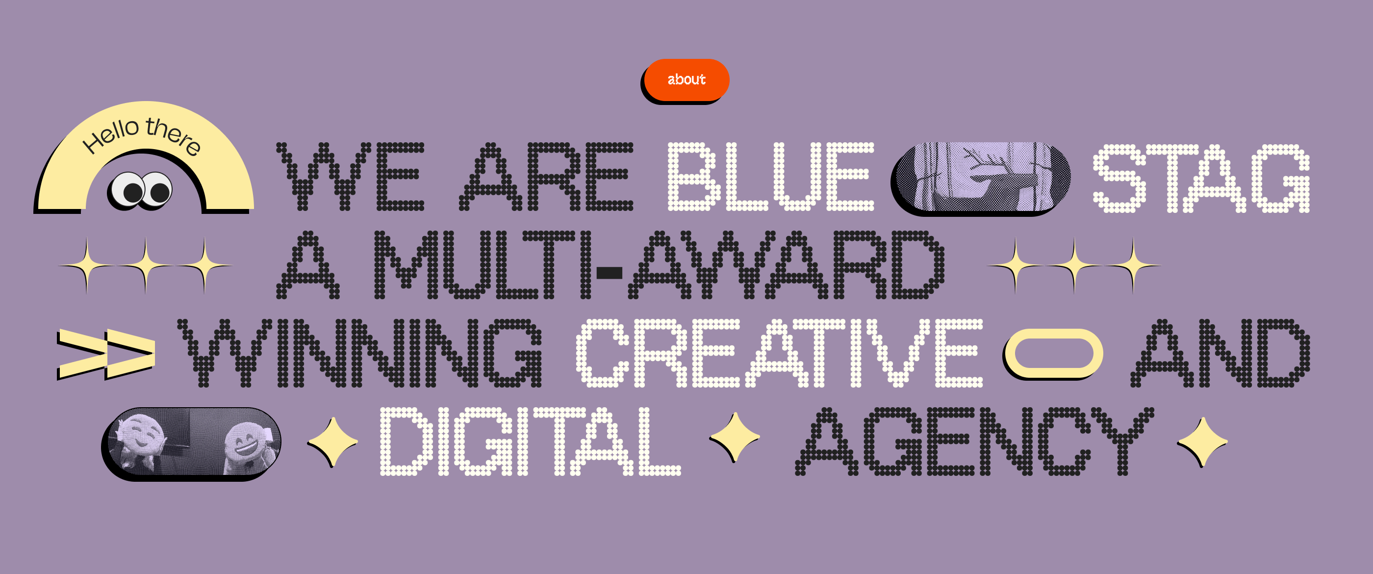 Blue Stag Studio | Agency website — Изображение №2 — Интерфейсы, Анимация на Dprofile