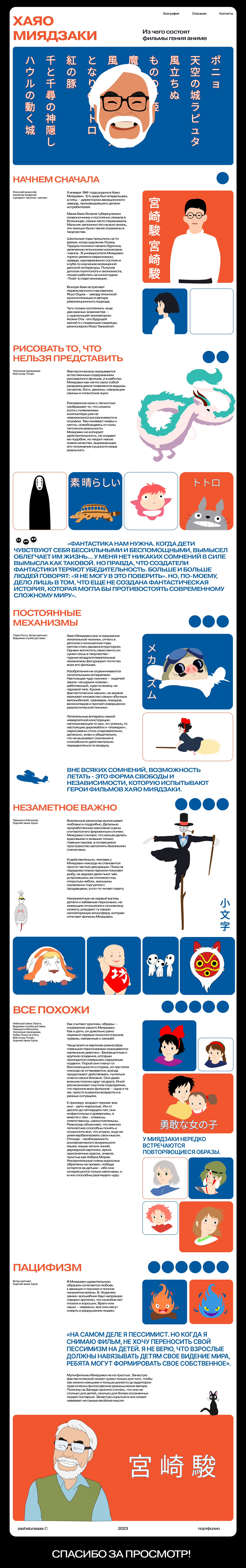 Лонгрид: Хаяо Миядзаки — Изображение №1 — Интерфейсы, Графика на Dprofile
