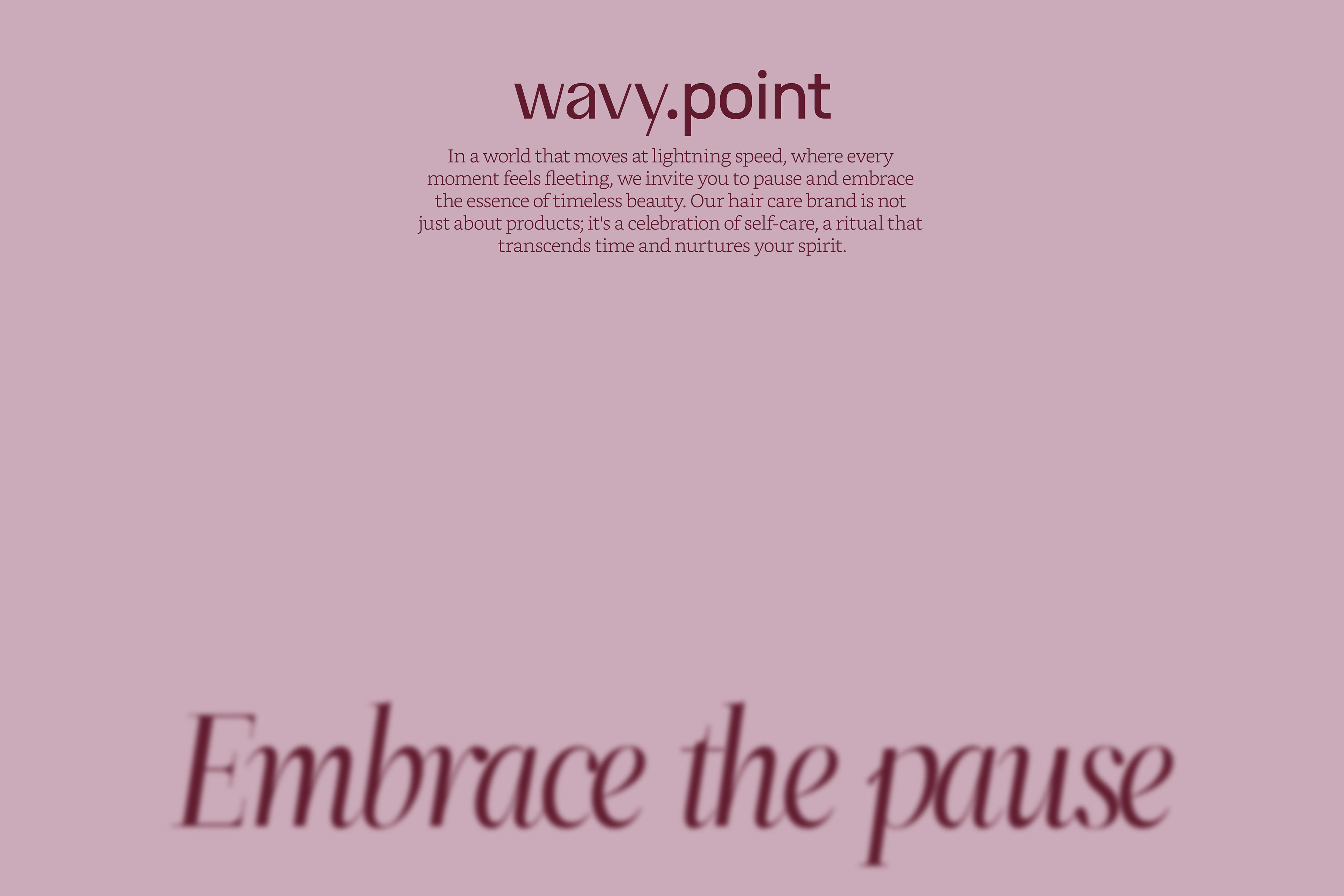 Wavy.point | бренд косметики для волос — Изображение №4 — Брендинг на Dprofile