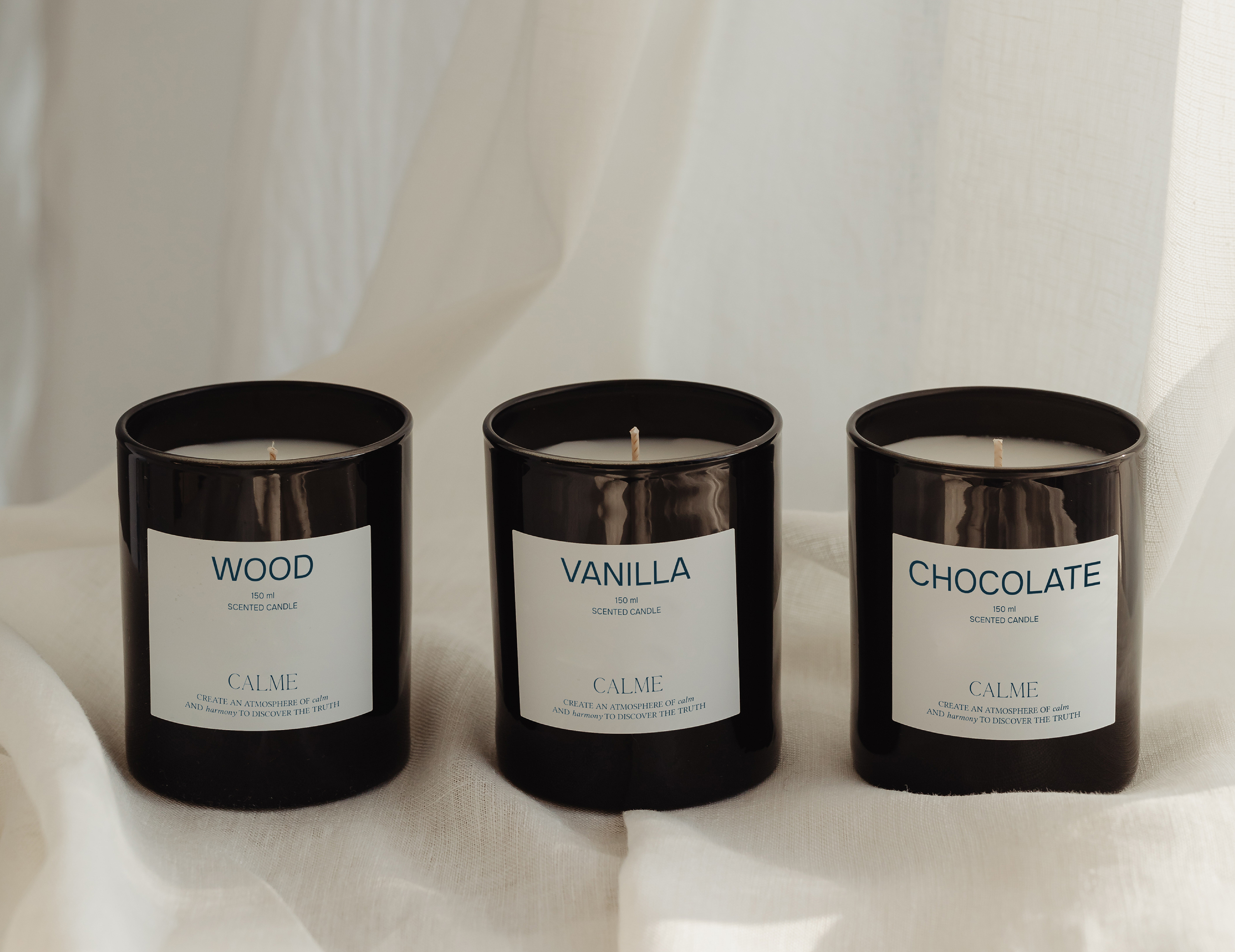 CALME | Логотип для бренда свечей & Фирменный стиль — Изображение №3 — Брендинг на Dprofile