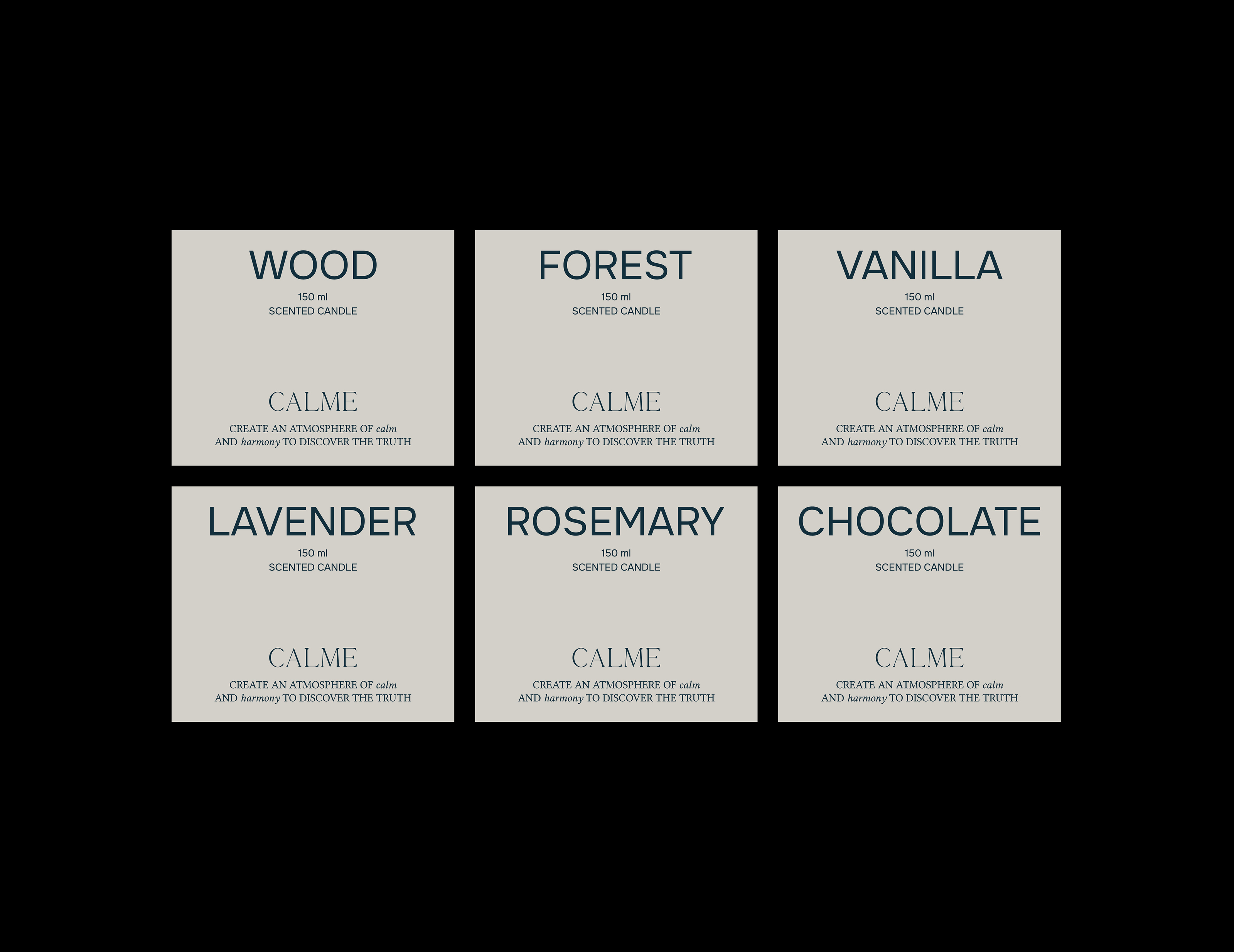 CALME | Логотип для бренда свечей & Фирменный стиль — Изображение №4 — Брендинг на Dprofile