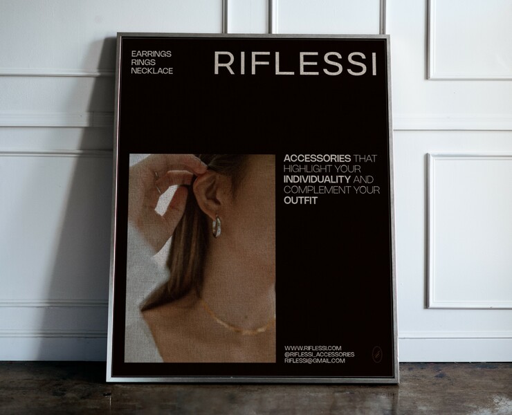 RIFLESSI | Фирменный стиль для бренда аксессуаров — Брендинг на Dprofile