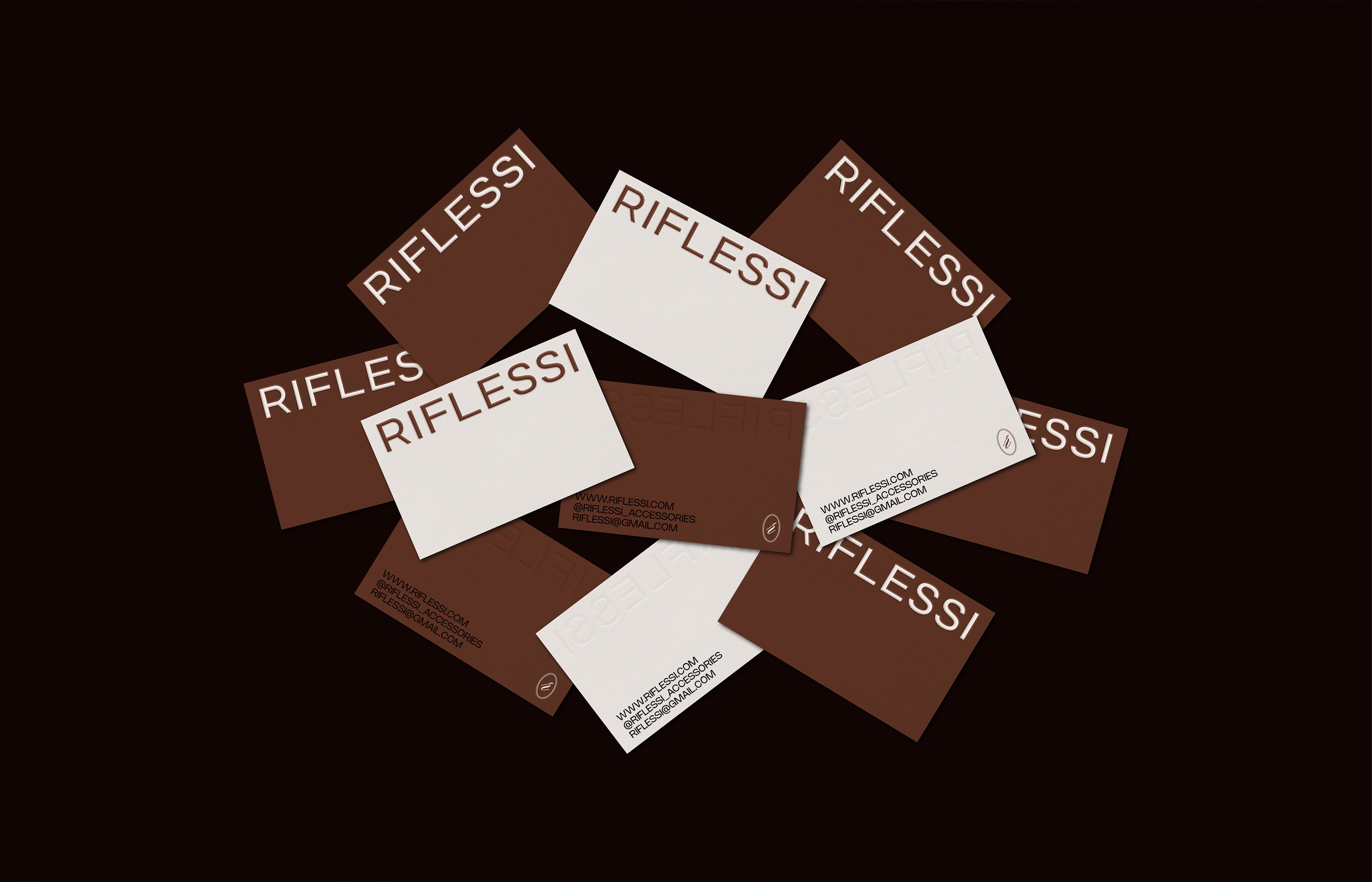 RIFLESSI | Фирменный стиль для бренда аксессуаров — Изображение №3 — Брендинг на Dprofile