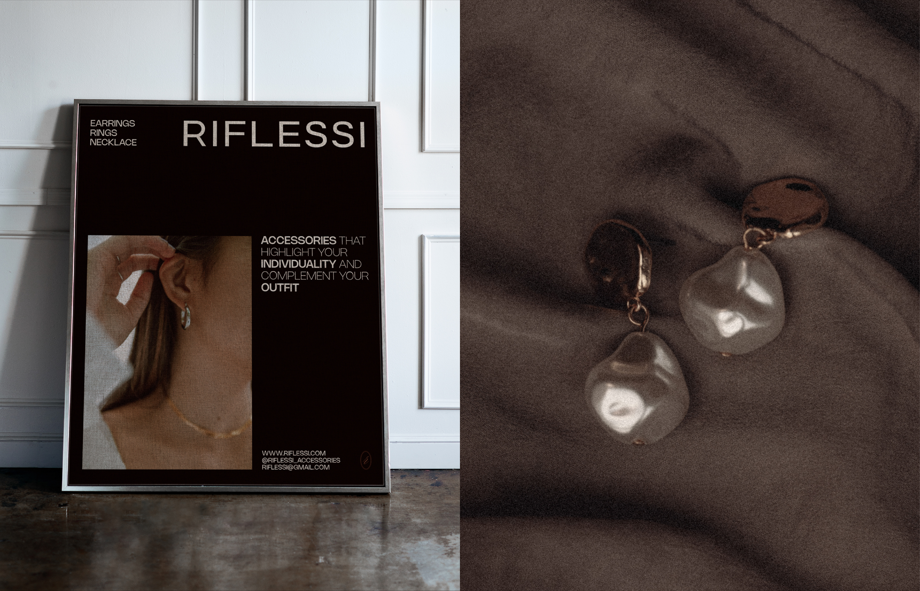 RIFLESSI | Фирменный стиль для бренда аксессуаров — Изображение №2 — Брендинг на Dprofile