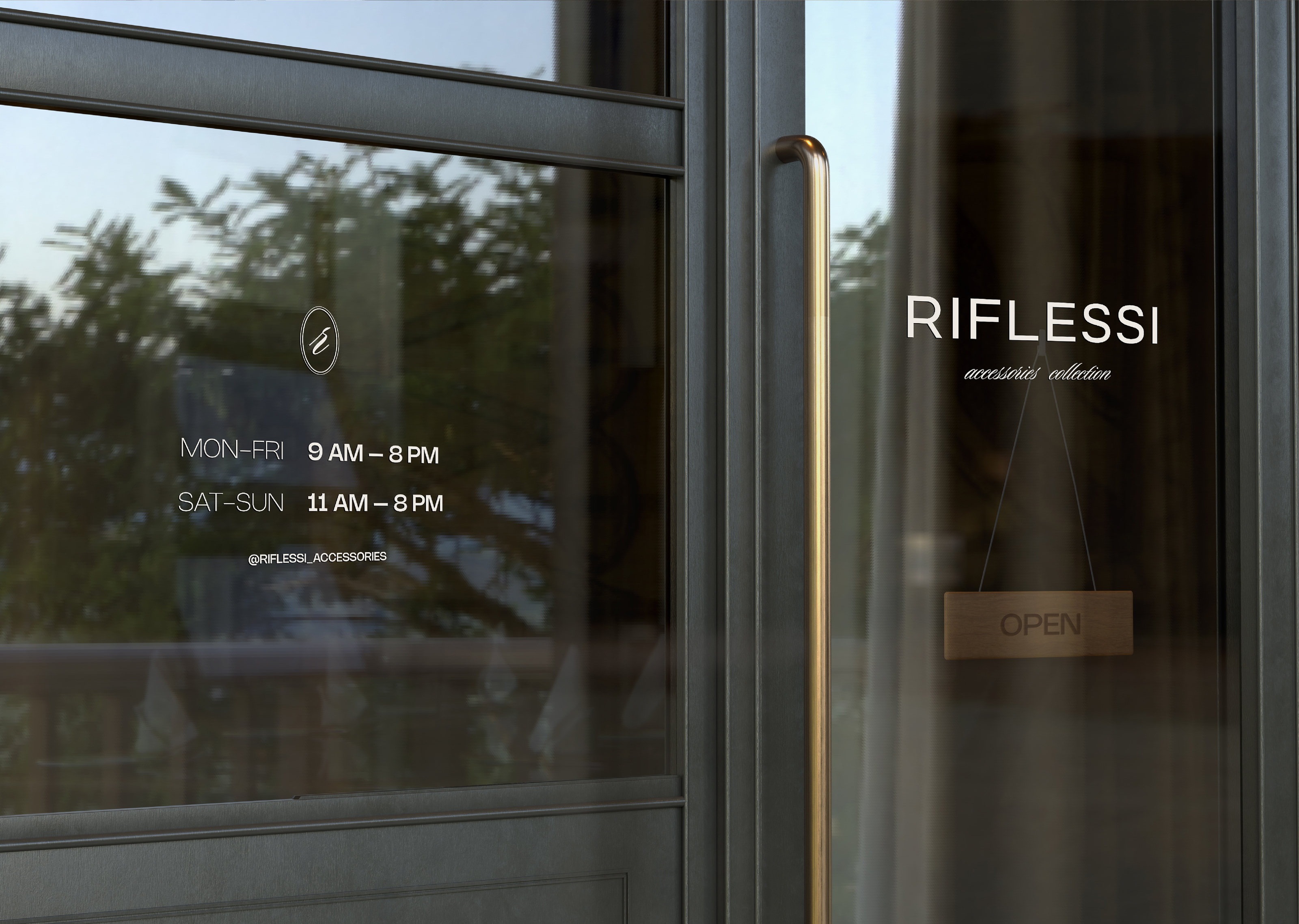 RIFLESSI | Фирменный стиль для бренда аксессуаров — Изображение №14 — Брендинг на Dprofile