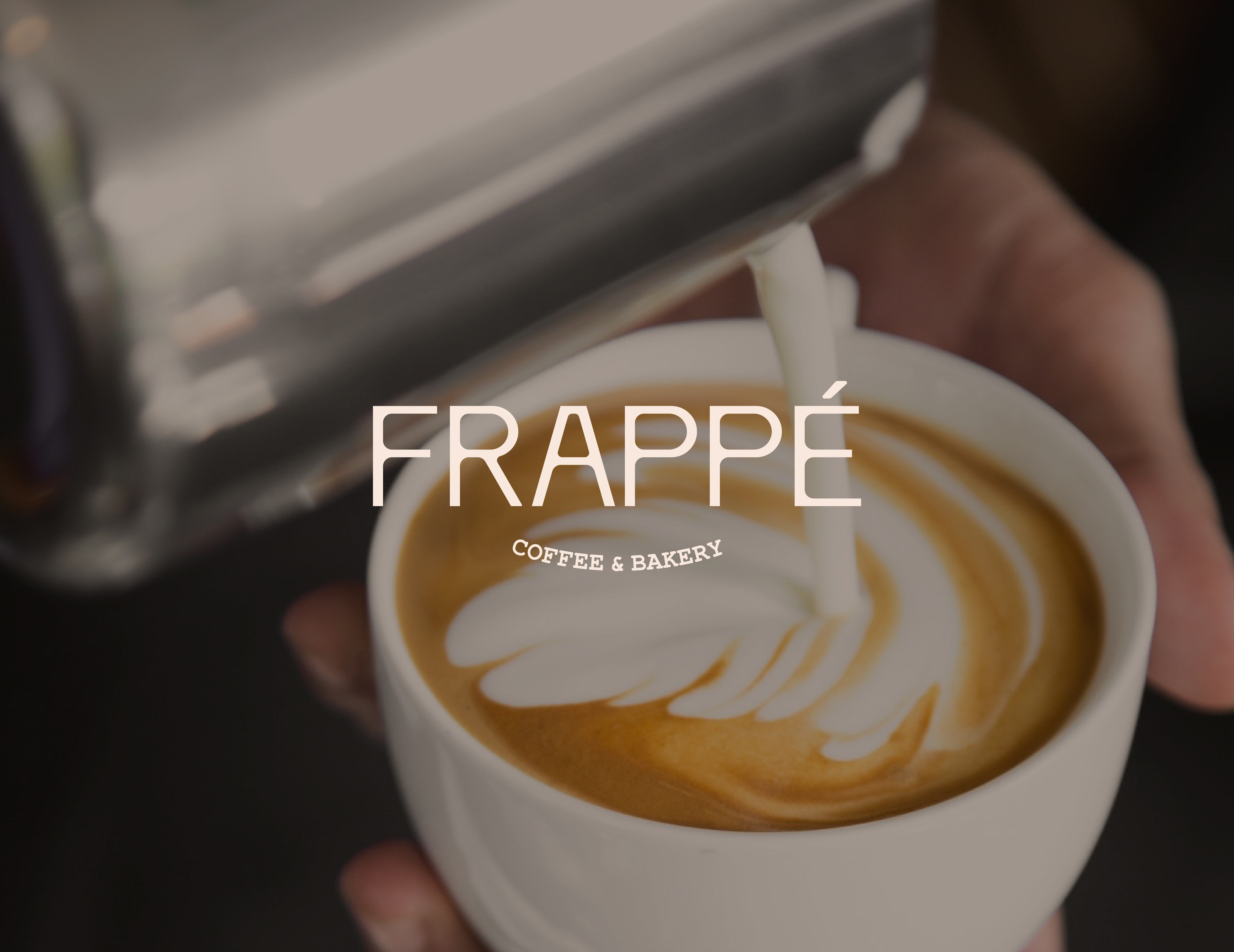 FRAPPE | кофейня | фирменный стиль, логотип — Изображение №2 — Брендинг на Dprofile
