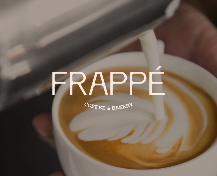 FRAPPE | кофейня | фирменный стиль, логотип — Брендинг на Dprofile
