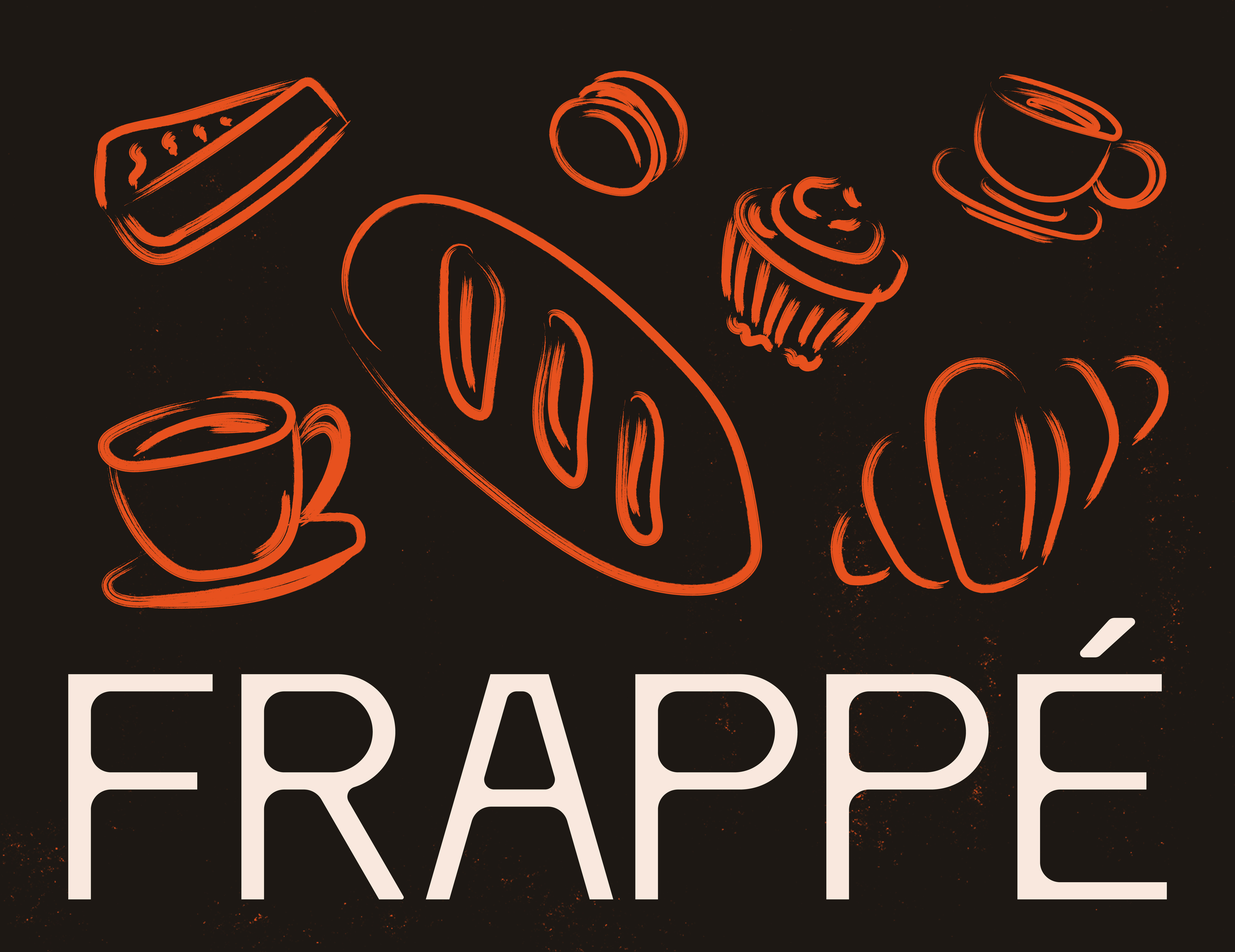 FRAPPE | кофейня | фирменный стиль, логотип — Изображение №10 — Брендинг на Dprofile