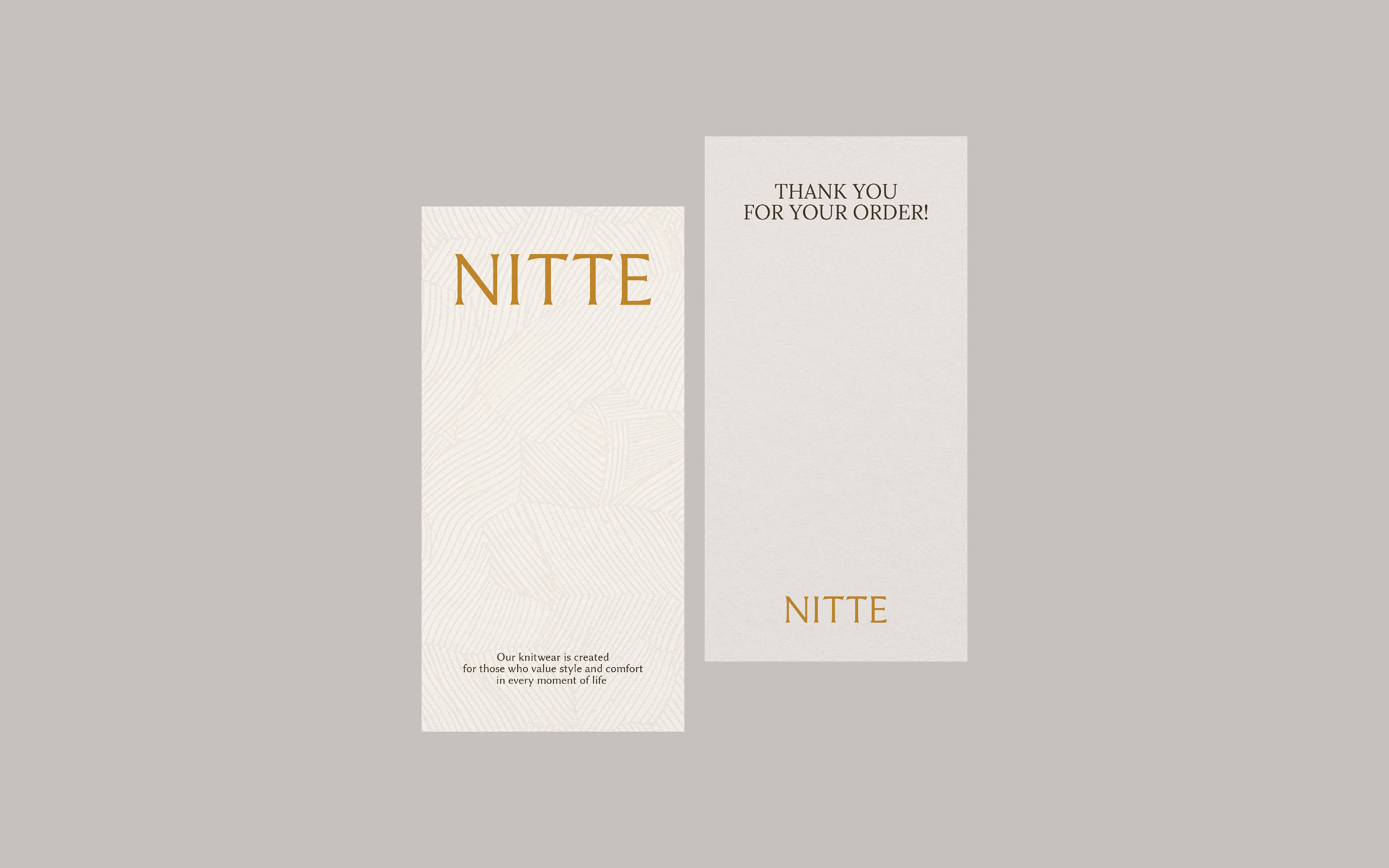 NITTE | брендинг для бренда одежды — Изображение №11 — Брендинг на Dprofile