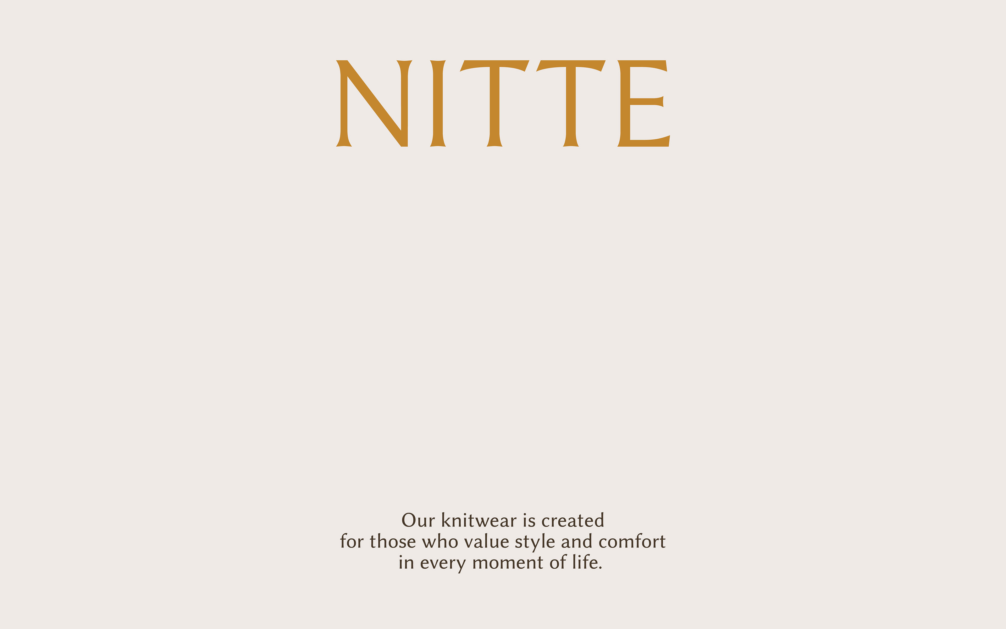 NITTE | брендинг для бренда одежды — Изображение №9 — Брендинг на Dprofile