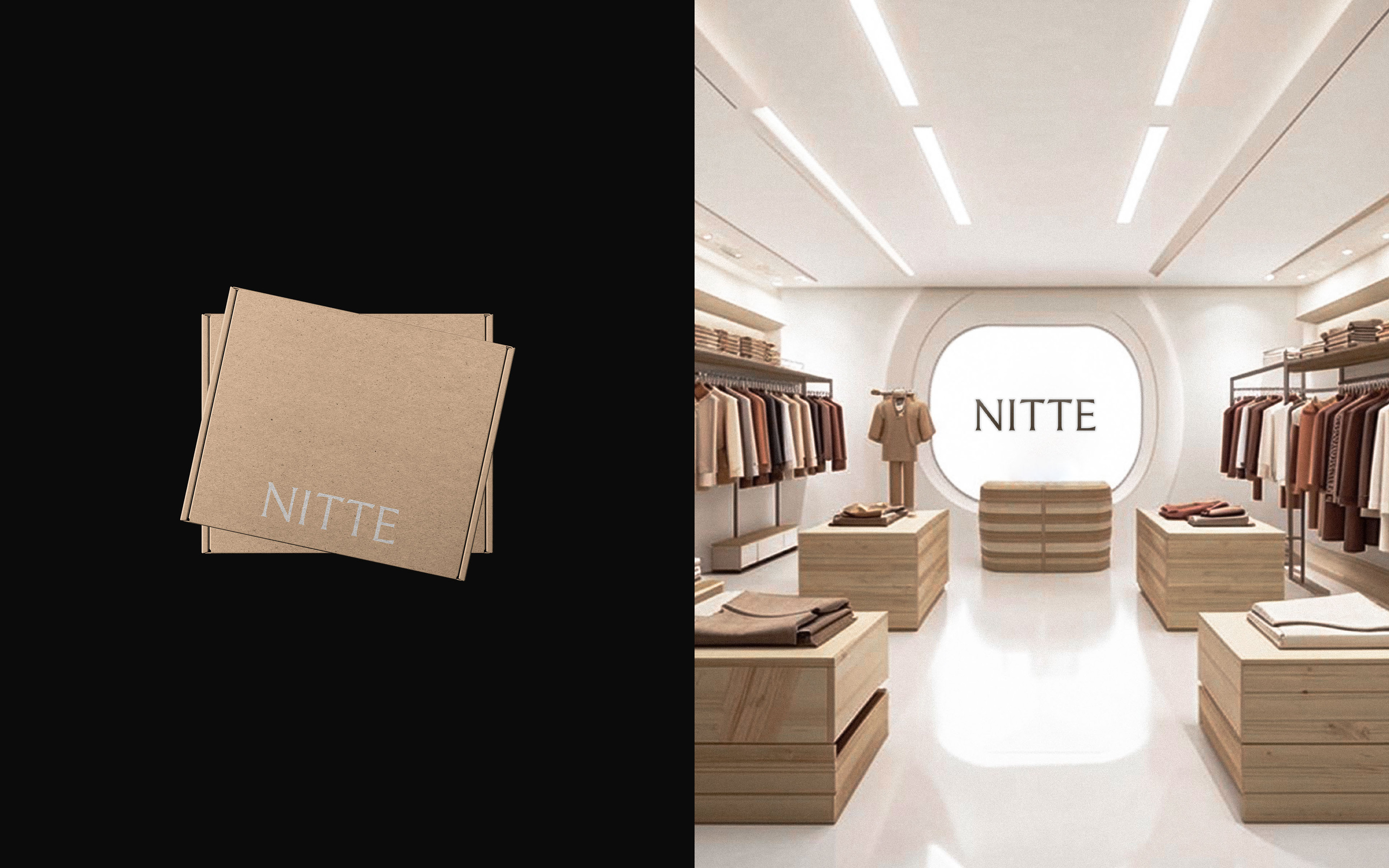 NITTE | брендинг для бренда одежды — Изображение №10 — Брендинг на Dprofile